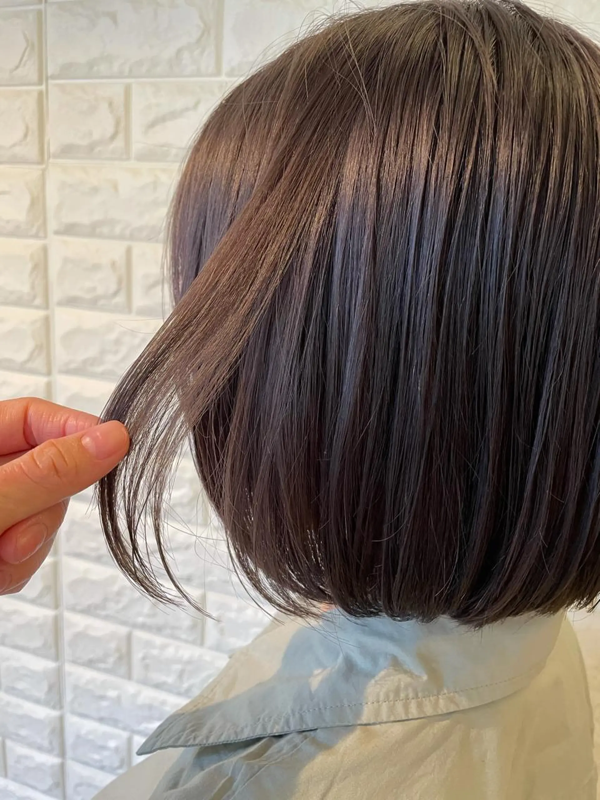 ショート カラー カット ヘアカラー トリートメント 英語ok sohee ソヒ 305号室のヘアスタイル