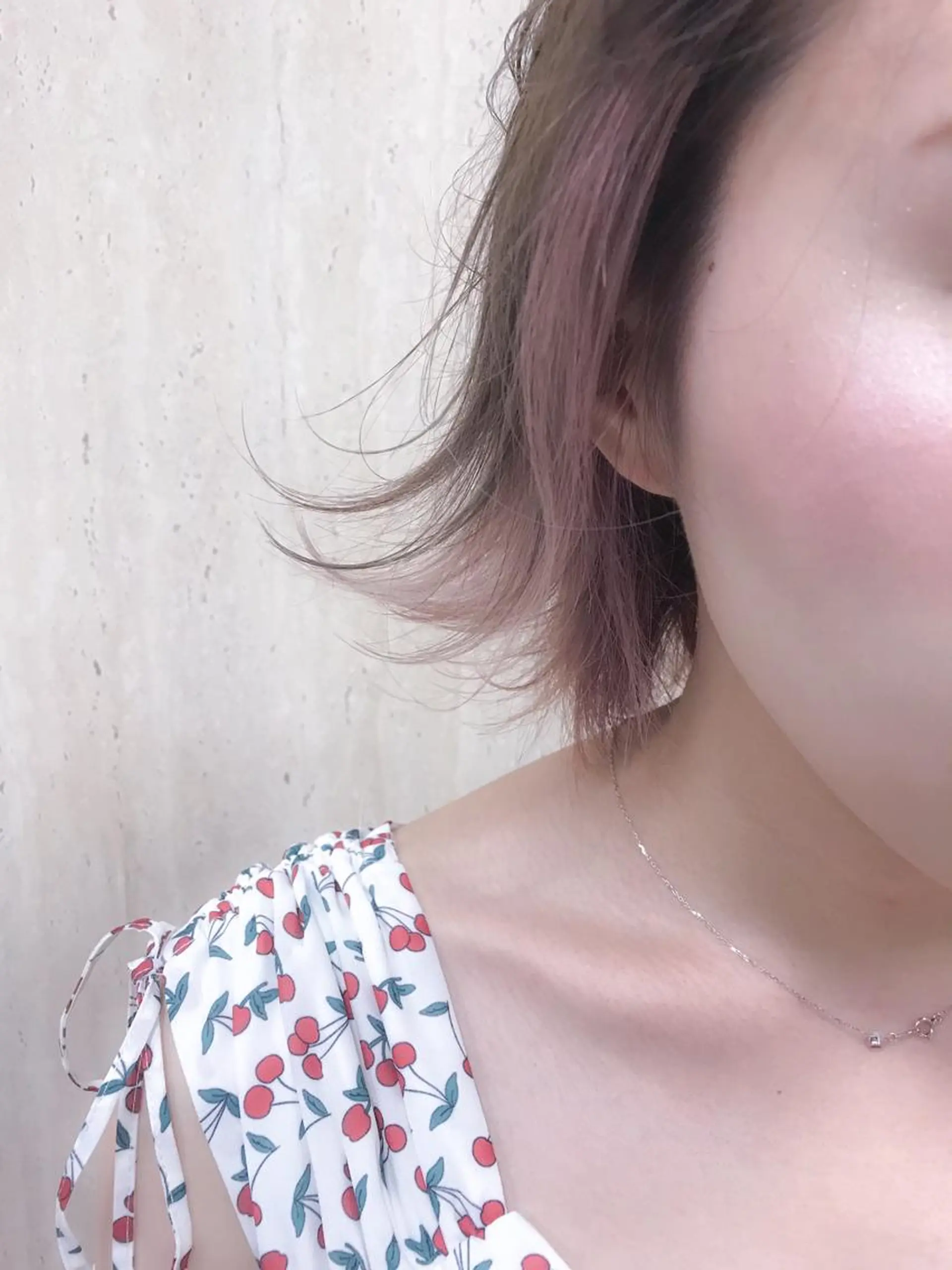 ショート カラー インナーカラー ピンクカラー カット ヘアカラー BOX mico.のヘアスタイル