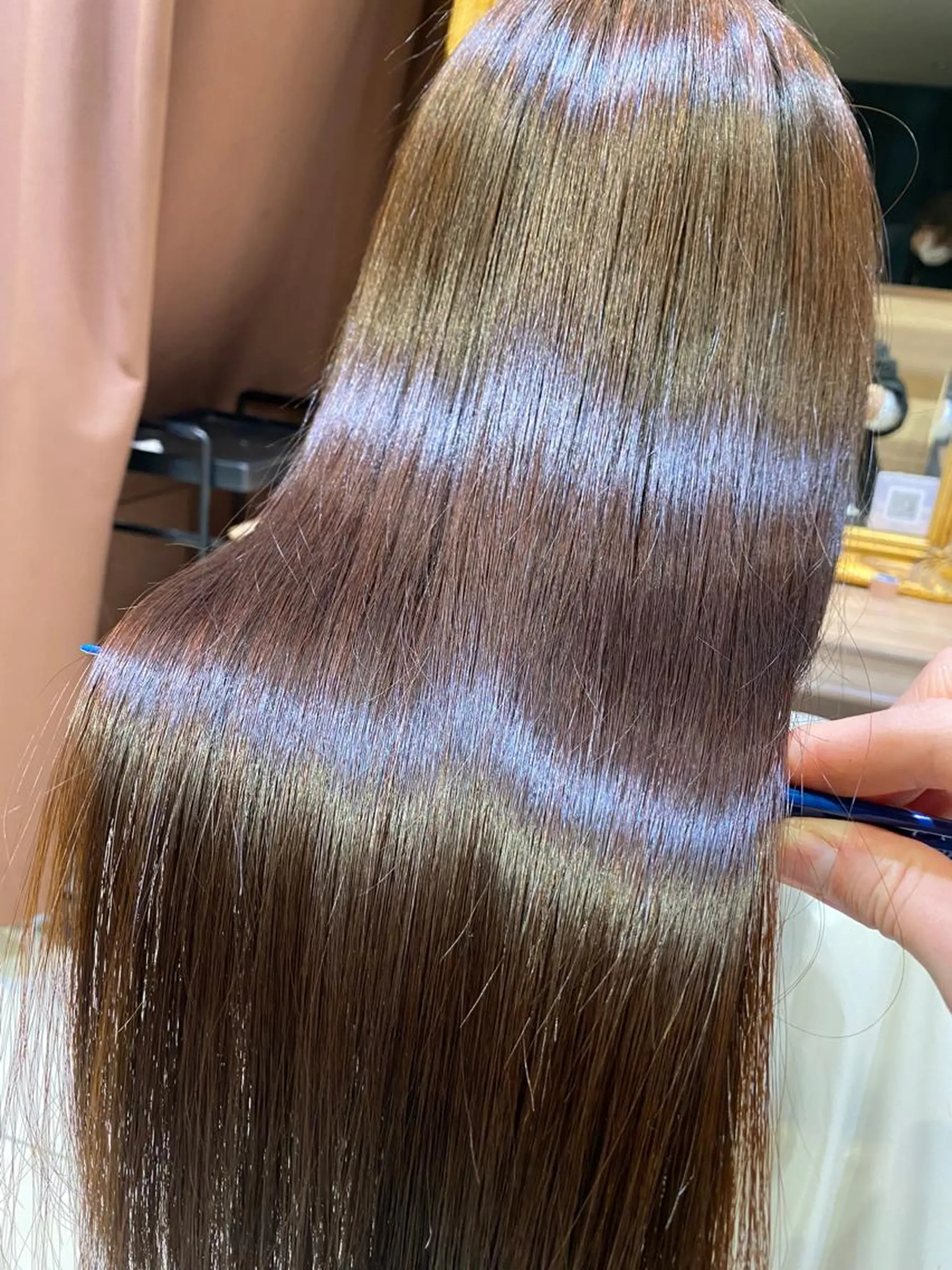 ロング トリートメント 美髪縮毛矯正 穴見太伍のヘアスタイル