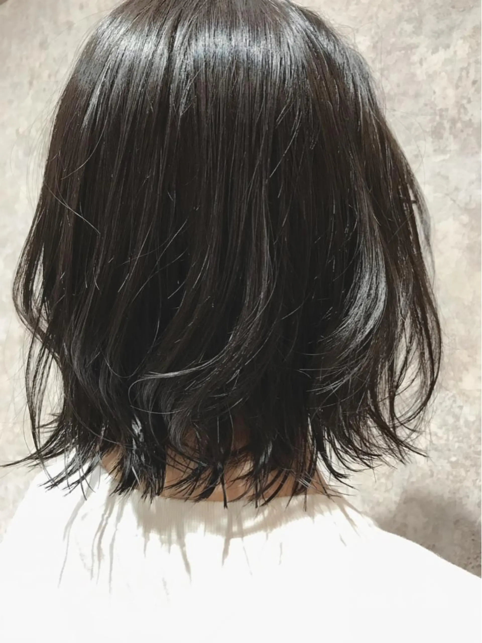 ミディアム カラー ヘアカラー トリートメント Blanco 村松 美里のヘアスタイル