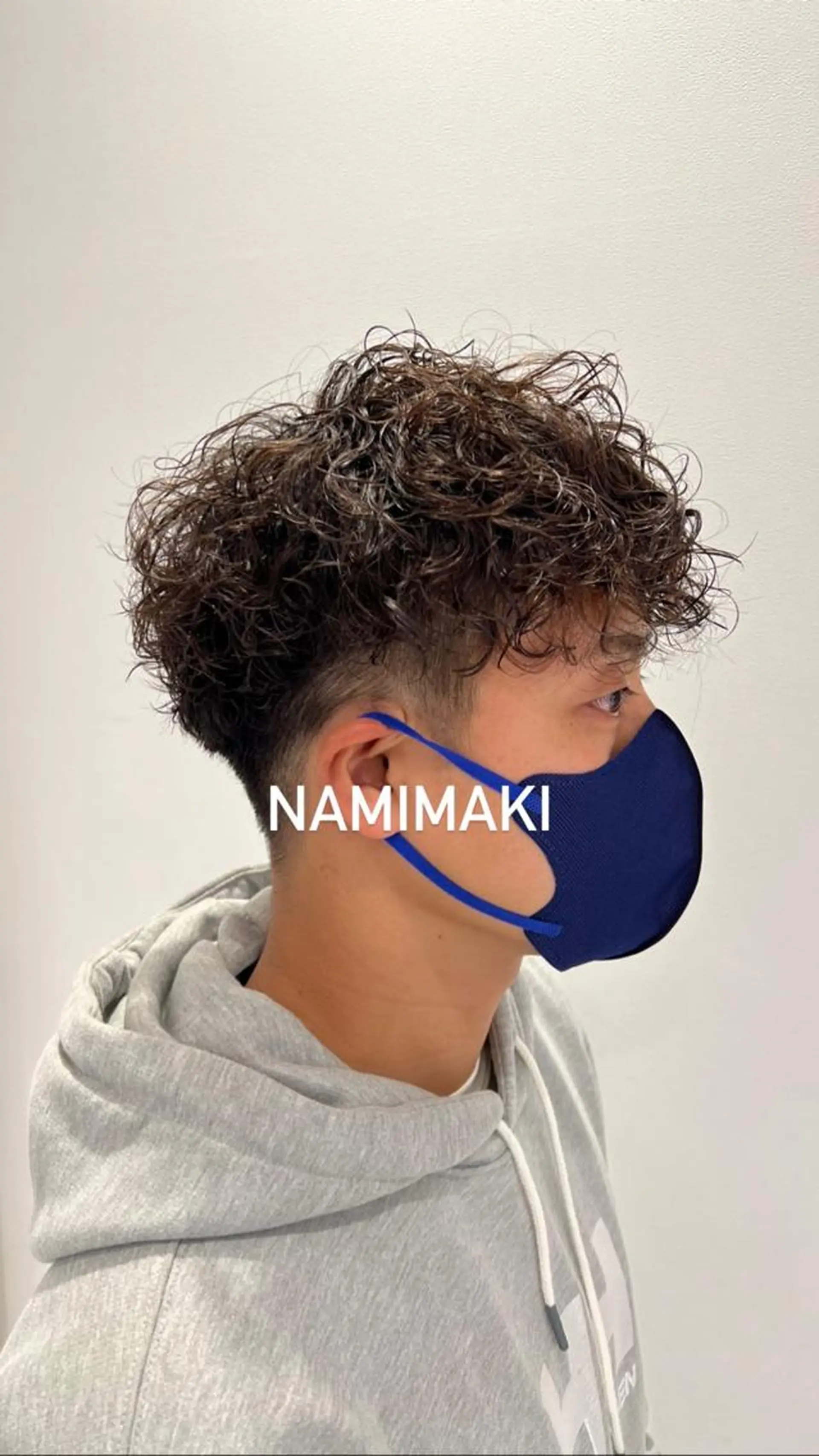 ショート パーマ メンズ メンズパーマ 波巻きパーマ メンズ/韓国レイヤー /縮毛矯正/📍爽太のヘアスタイル