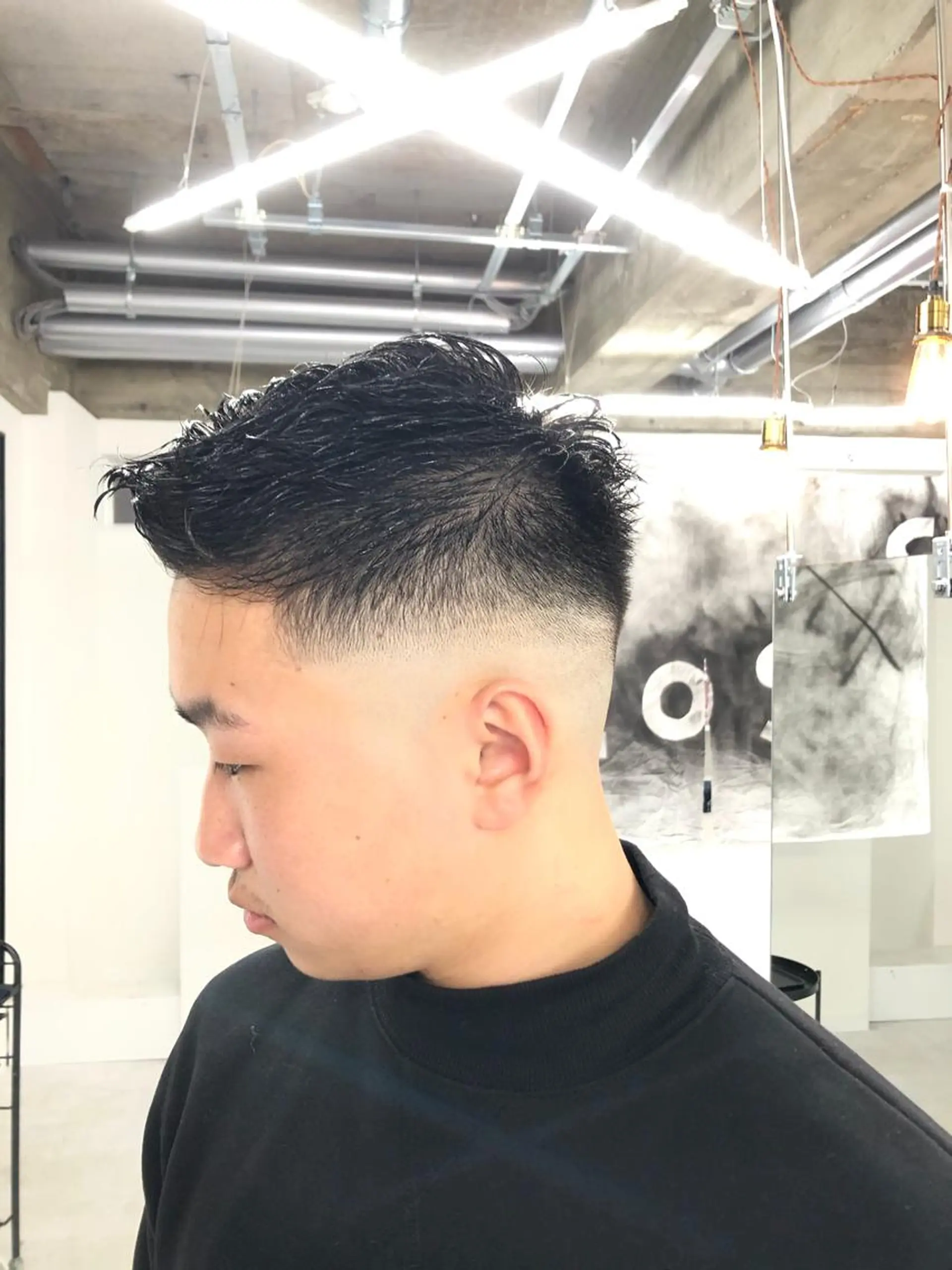 メンズ フェードカット スキンフェード メンズサロン rootのヘアスタイル