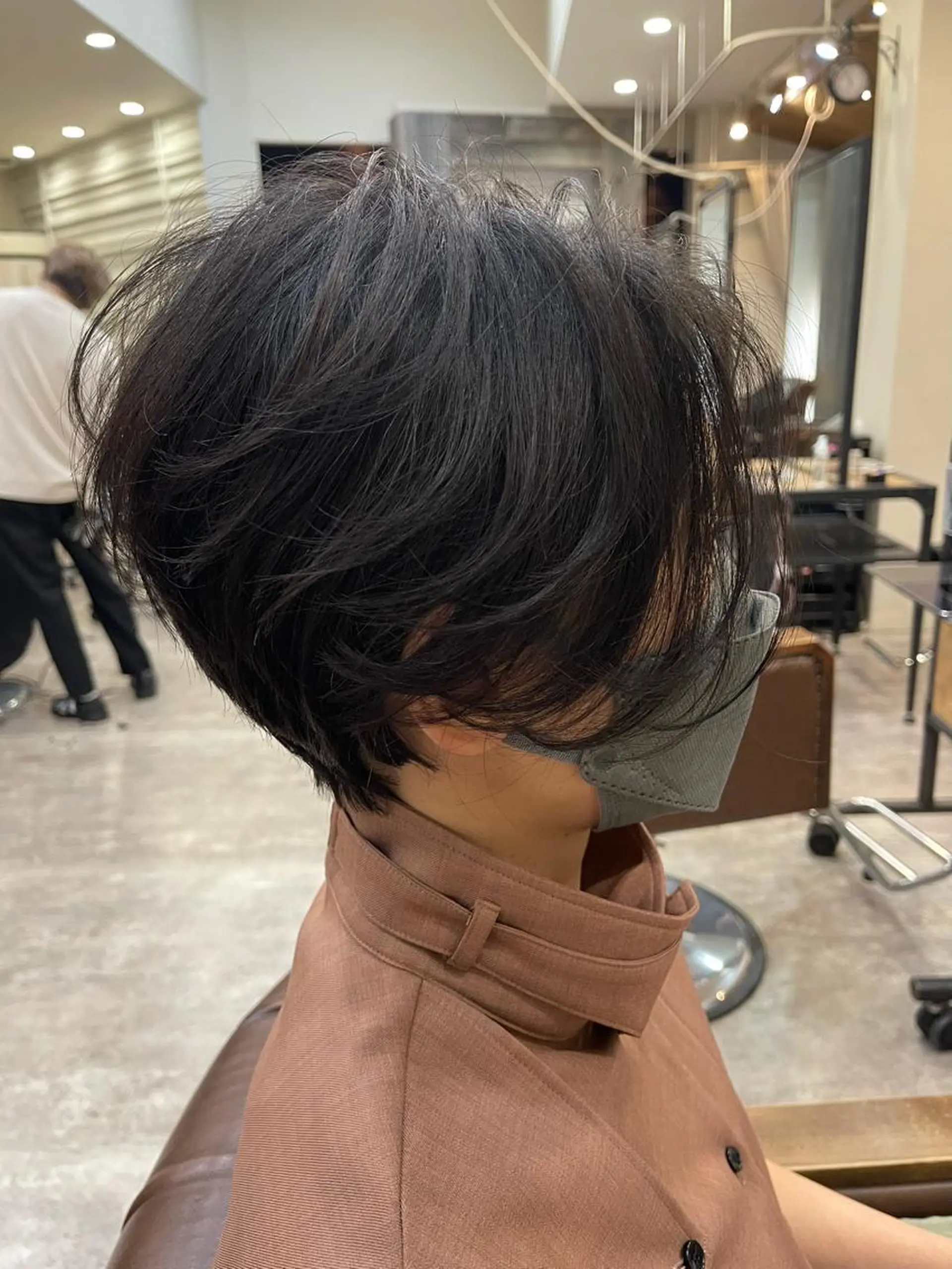 ショート ハンサムショート ショートヘア OAK溝の口 𖠋SHINYAのヘアスタイル