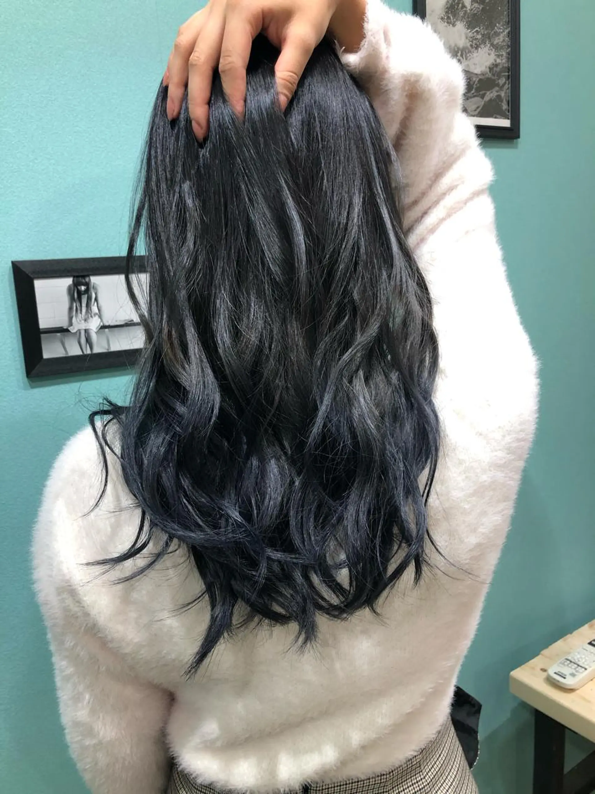 セミロング ヘアカラー トリートメント 縮毛矯正の達人 ☆　松本のヘアスタイル