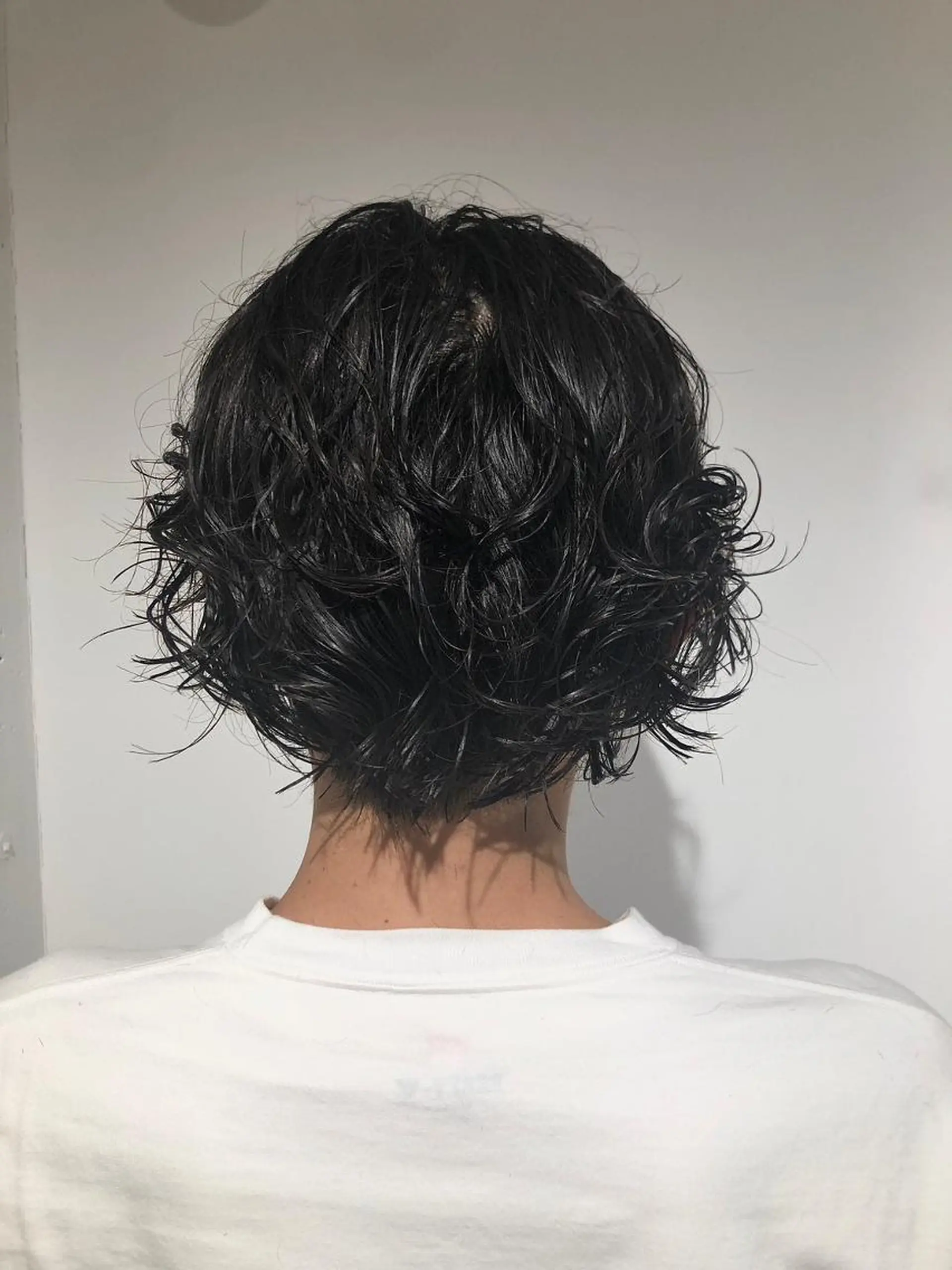 ショート パーマ くせ毛 ショートヘア ツイストパーマ 高橋 英彦のヘアスタイル