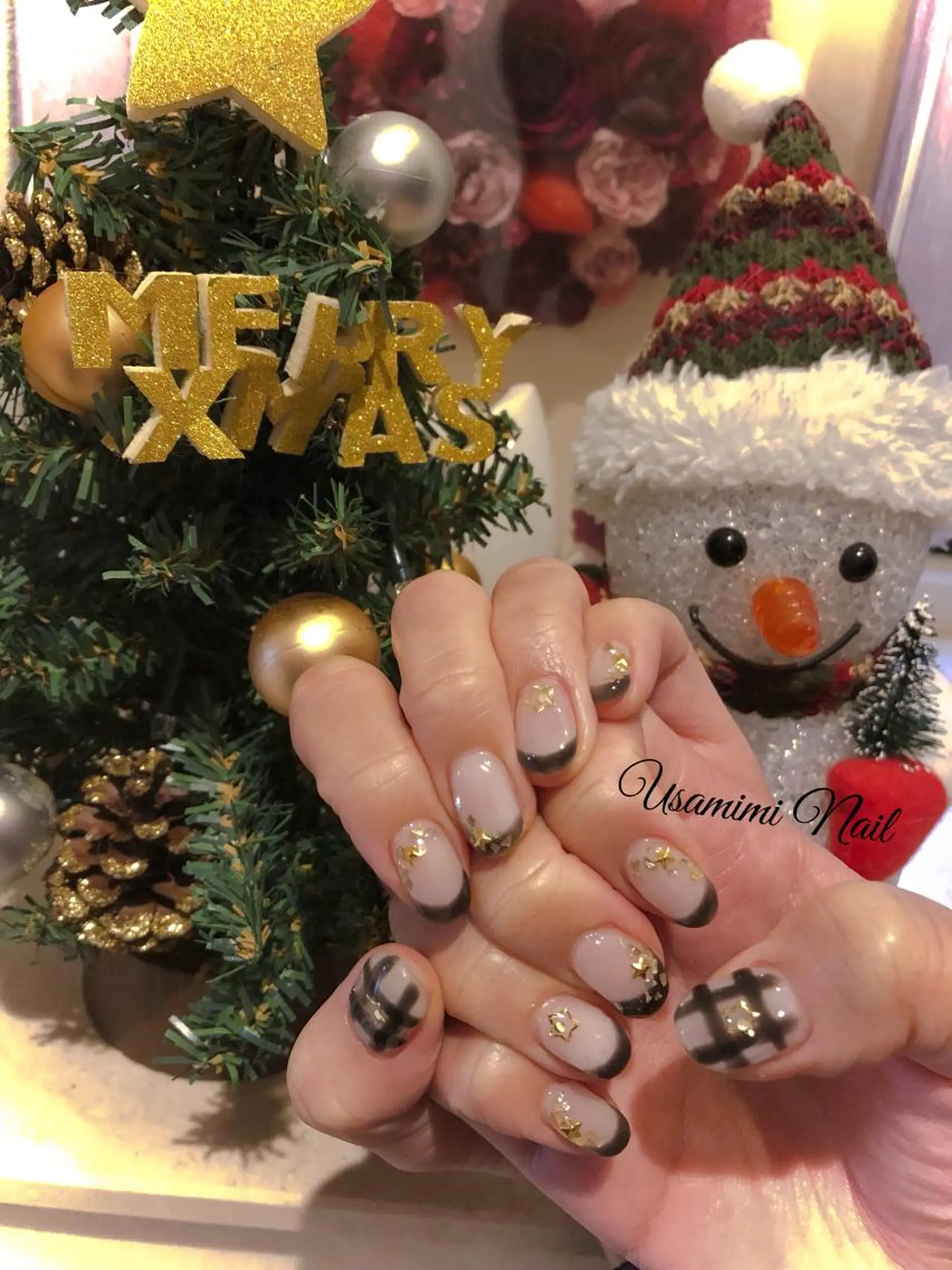 ショート ネイル USAMiMi 🐰💕のネイルデザイン