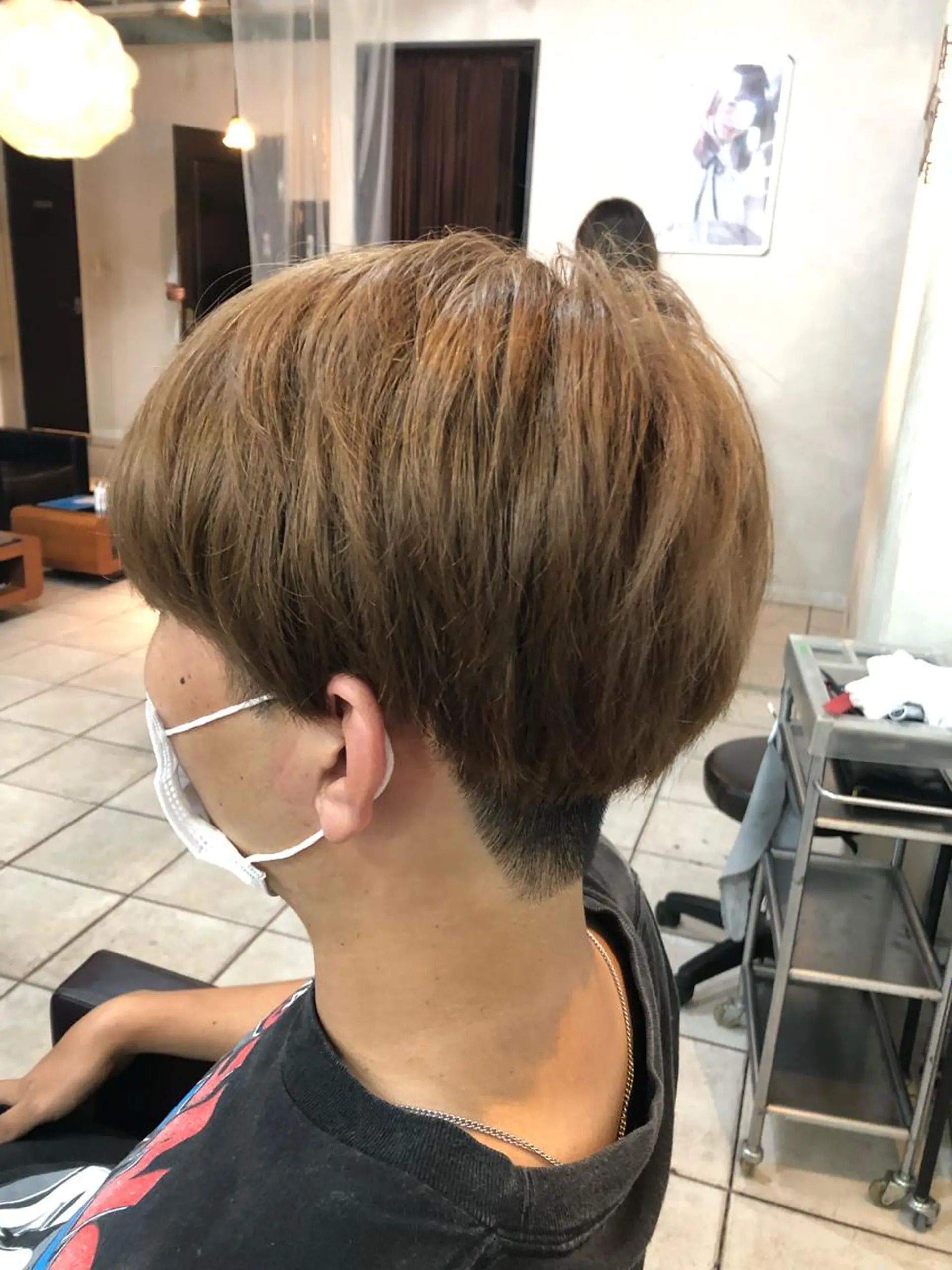 カラー メンズ メンズブリーチ ブリーチ カット ヘアカラー カ レラのヘアスタイル