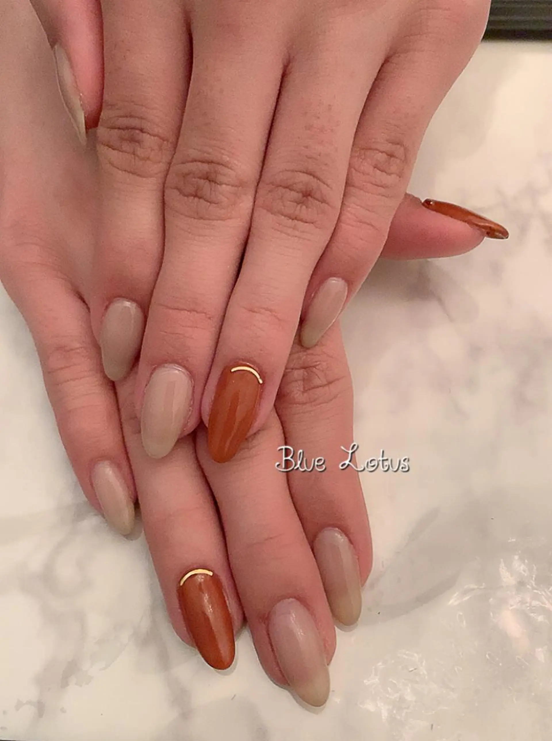 ネイル オフィスネイル 三浦 藍のネイルデザイン