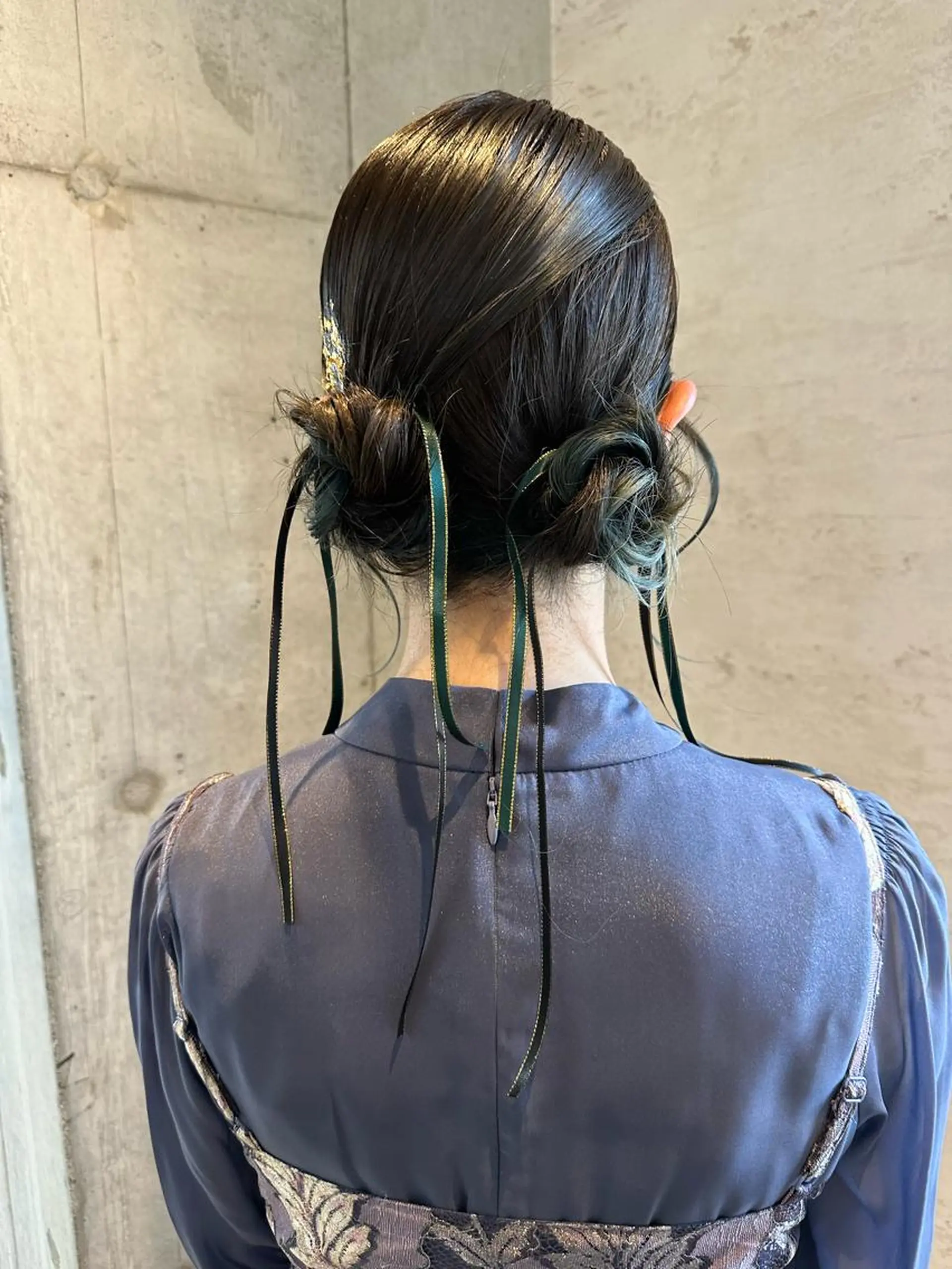 セミロング ヘアアレンジ 女性に人気♪ はやしほのかのヘアスタイル