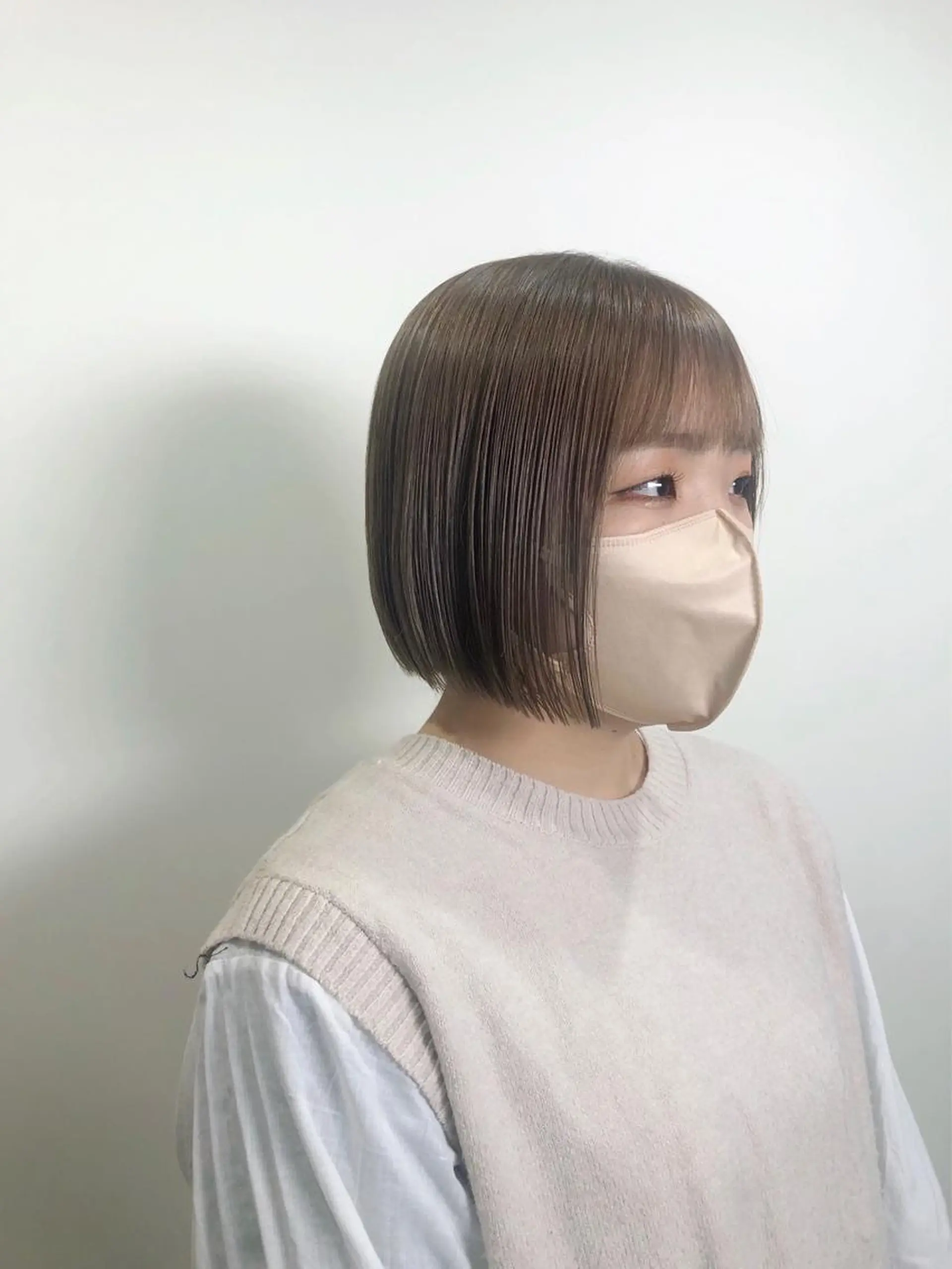 ショート カラー ショートボブ ハンサムショート ベージュカラー ブリーチ ケアブリーチ ショート/パーマ/ カラー/FUKOのヘアスタイル