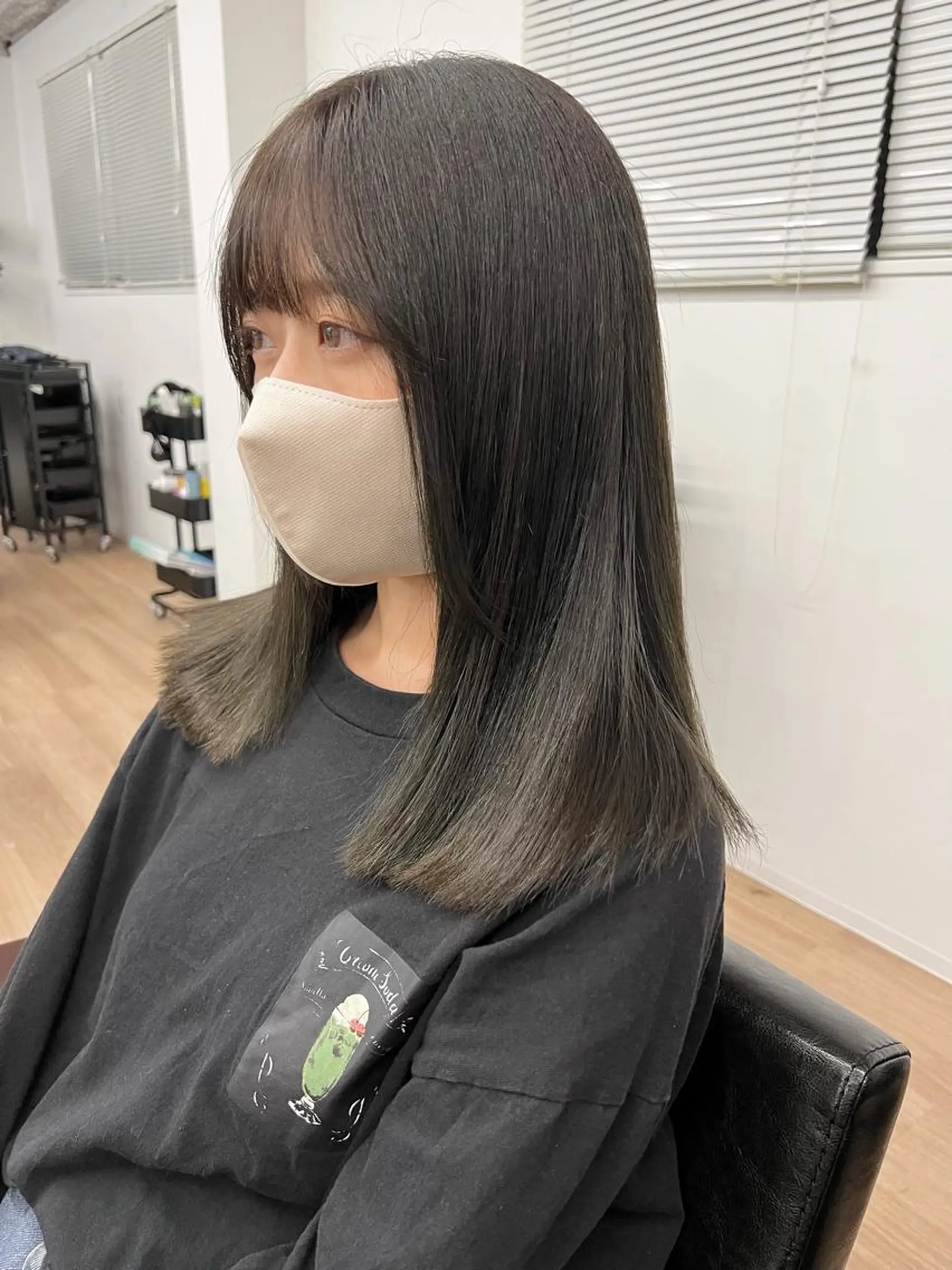 セミロング アッシュ ミルクティーブラウン ピンクブラウン ハイライト 髪質改善 ユウハウス/ ryousukeのヘアスタイル