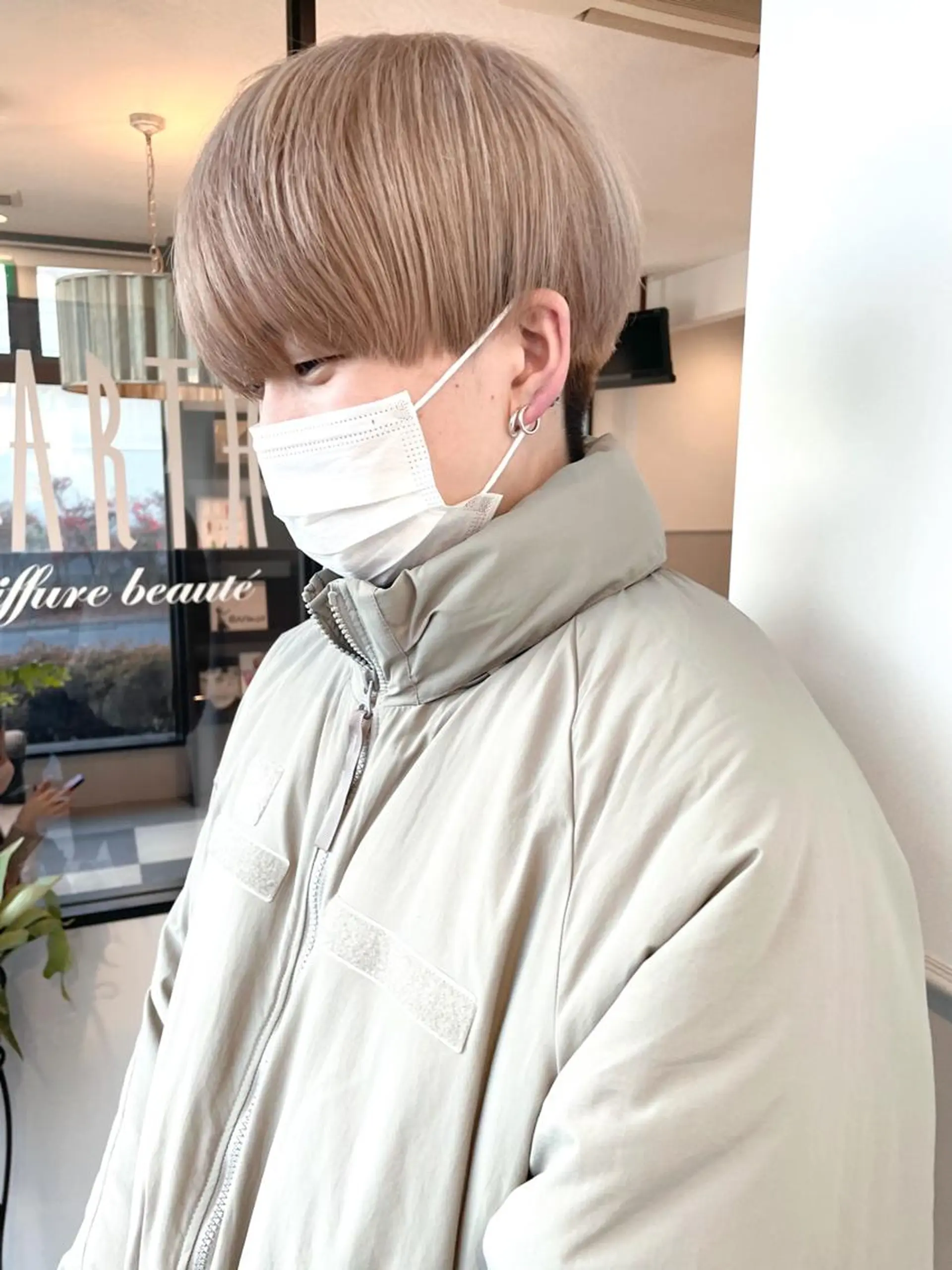 ロング カラー パーマ 上福大翔 【美髪縮毛矯正】のヘアスタイル