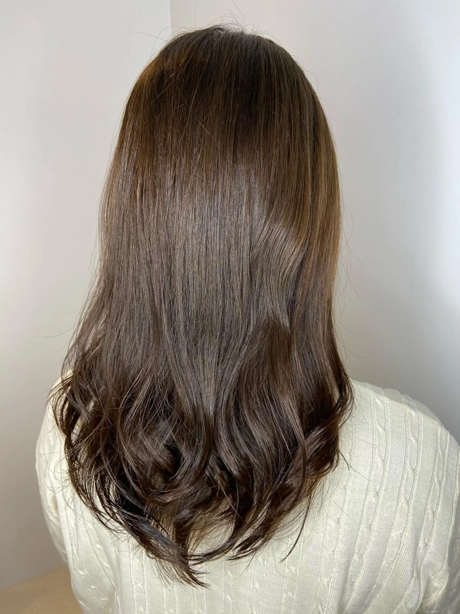 ロング 髪質改善 トリートメント パーソナルカラー骨格 顔タイプ　川野龍一のヘアスタイル