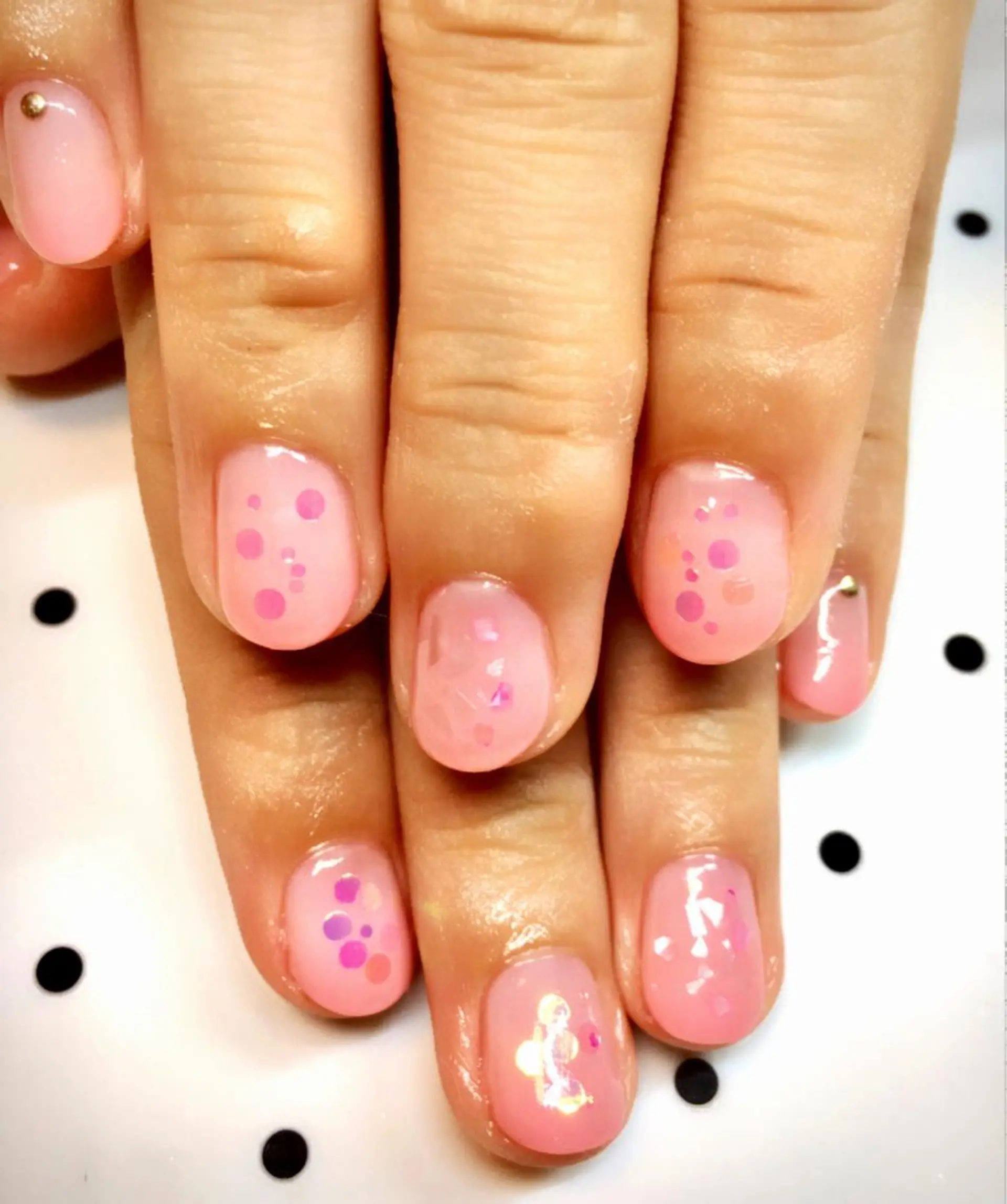 ネイル ジェルネイル シンプルネイル nailist cocoのネイルデザイン