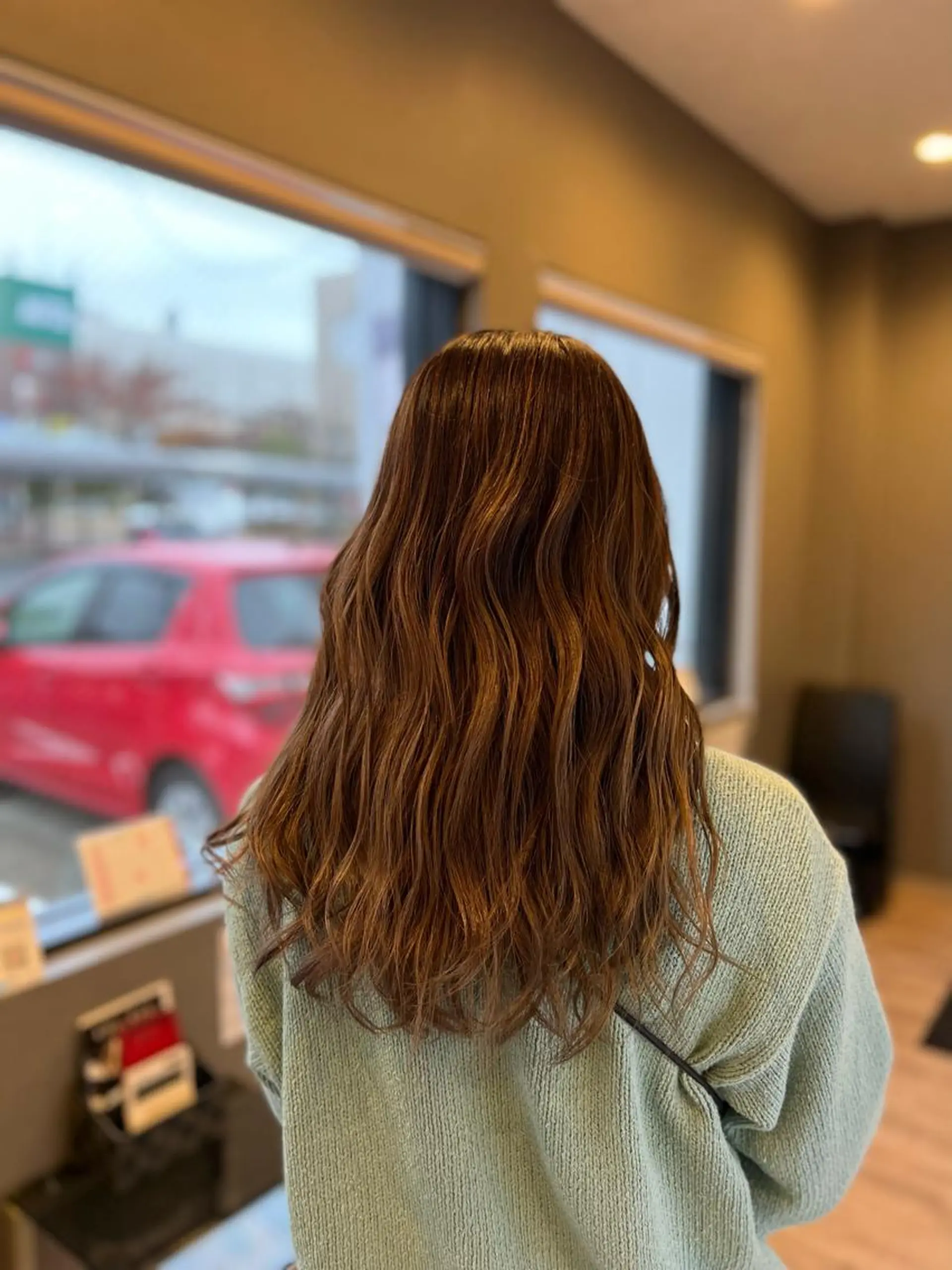 ロング カラー ヘアカラー 太白区/白髪ぼかし ハイライト/千葉達人のヘアスタイル