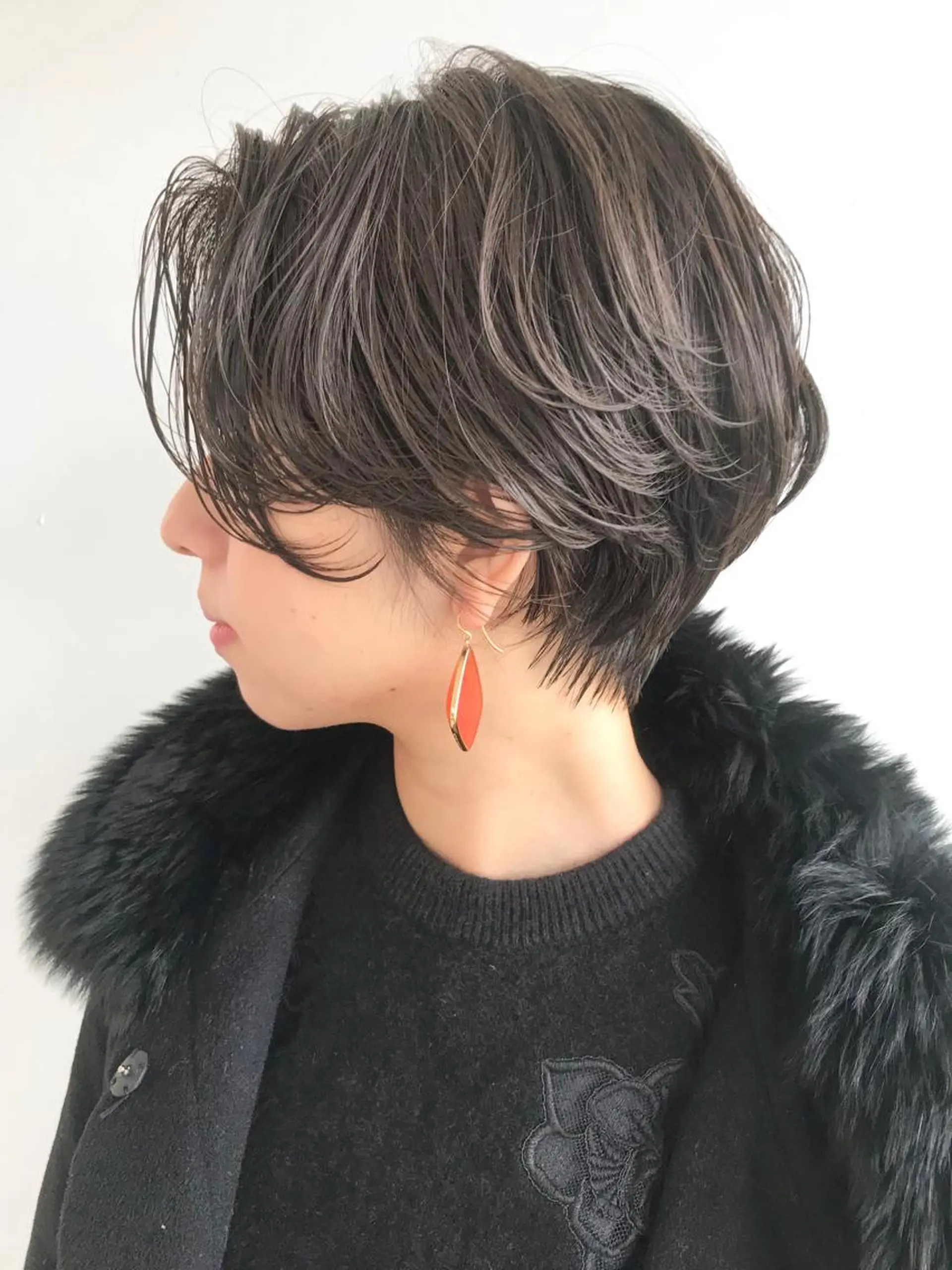 ショート カラー ショート/レイヤー なら石井知希のヘアスタイル