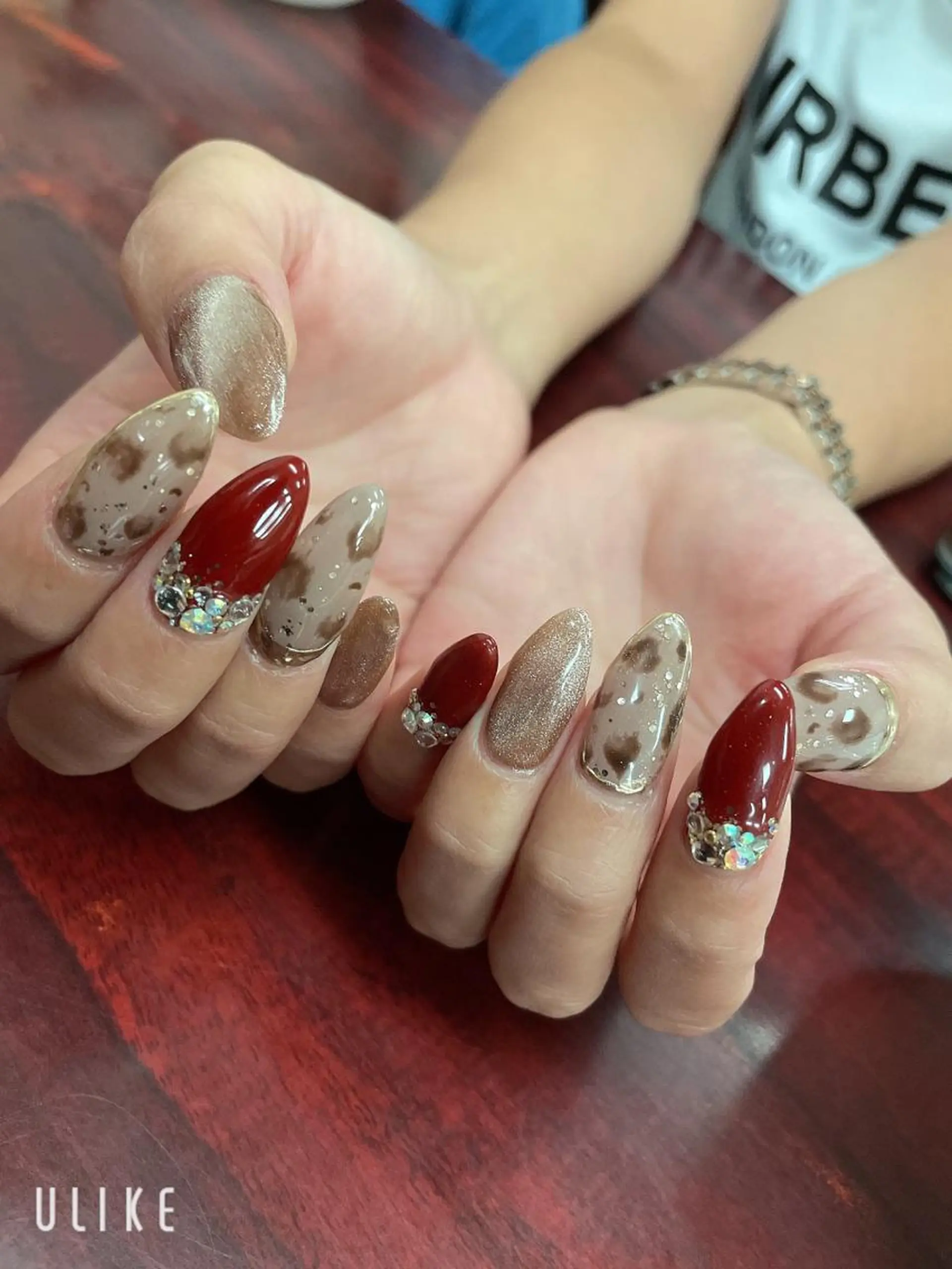 ミディアム ネイル 《LB》ラブリエ Nail&eyeのマツエク・マツパデザイン