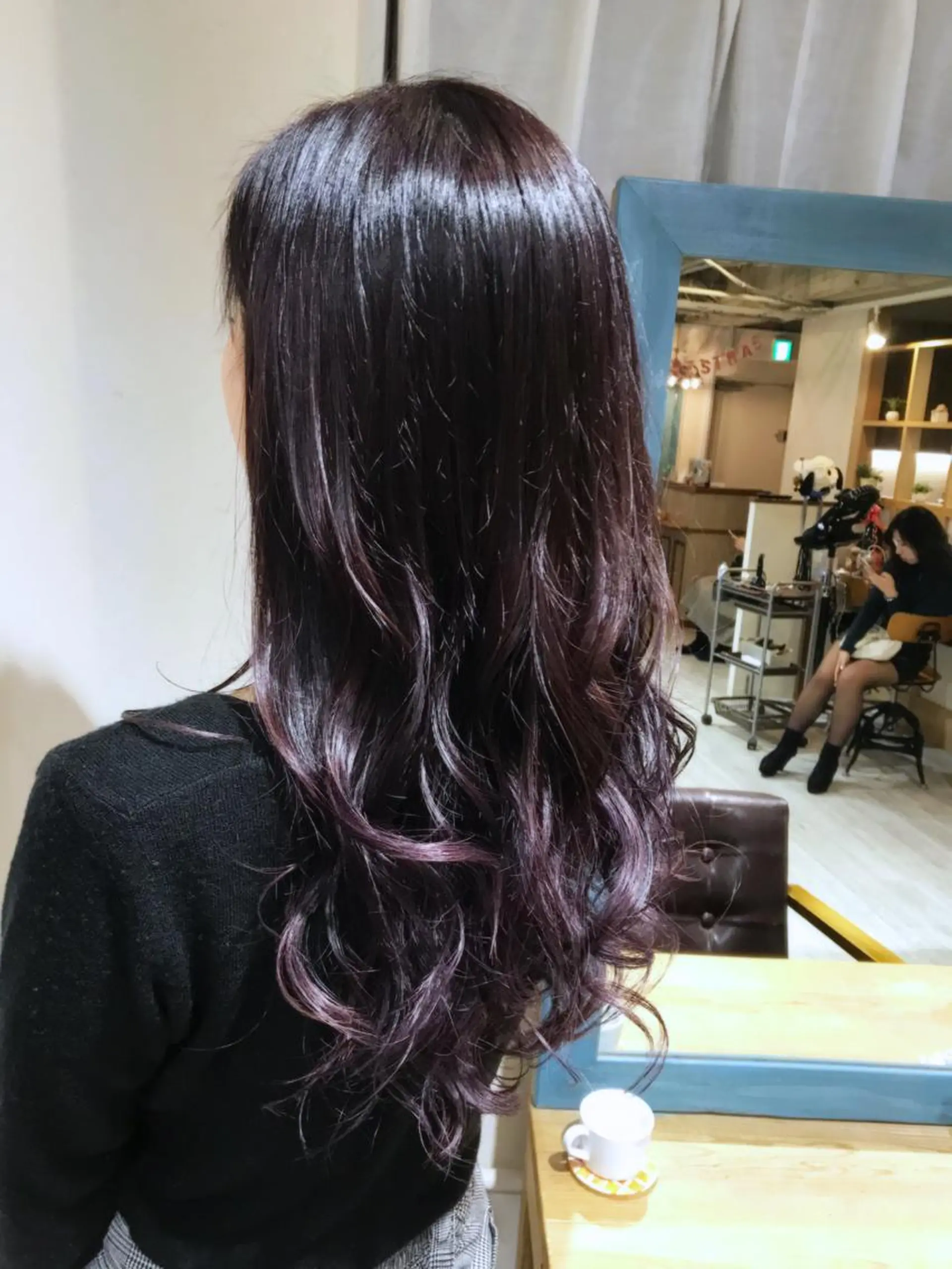 ロング カラー パーマ ヘアアレンジ メンズ キッズ ネイル マツエク・マツパ ヘアカラー トリートメント バレイヤージュ/ 髪質改善/渡邉悟🌱のヘアスタイル
