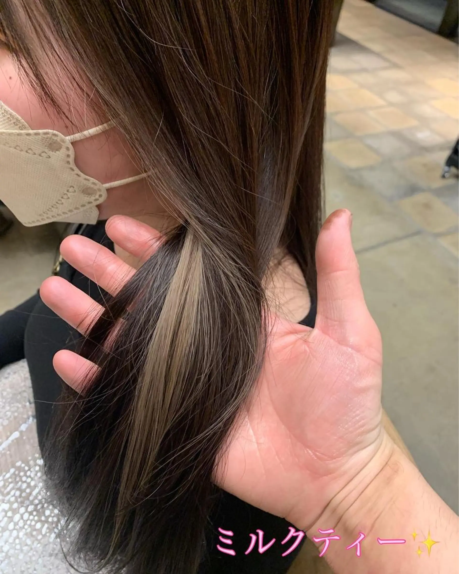 カラー インナーカラー ヘアカラー トリートメント 似合わせ松本 容政のヘアスタイル