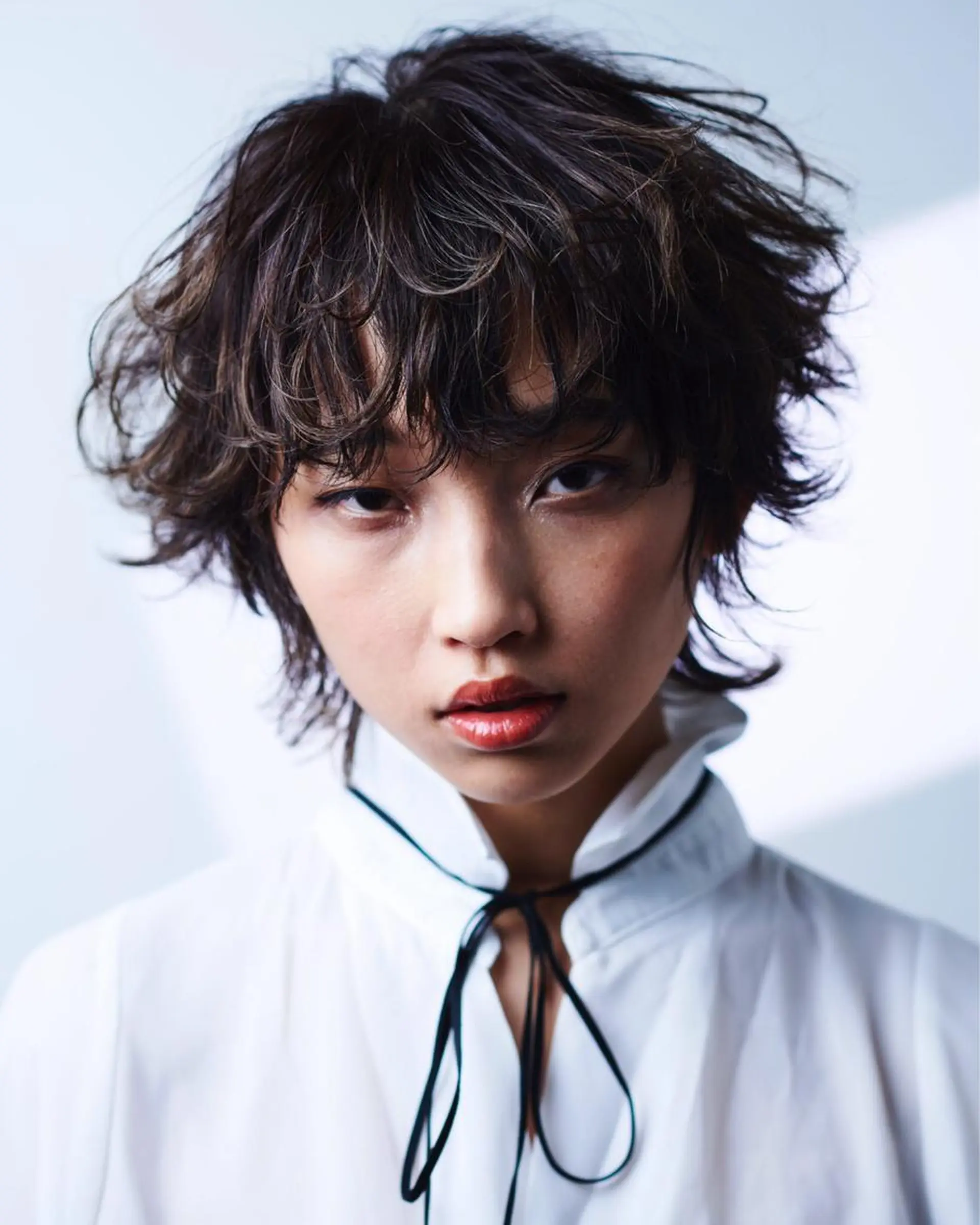 ショート カラー パーマ ヘアアレンジ メンズ キッズ ネイル マツエク・マツパ メンズウルフカット ハンサムショート アディクシーカラー 透明感カラー ボブ 藤井 仁紀のヘアスタイル