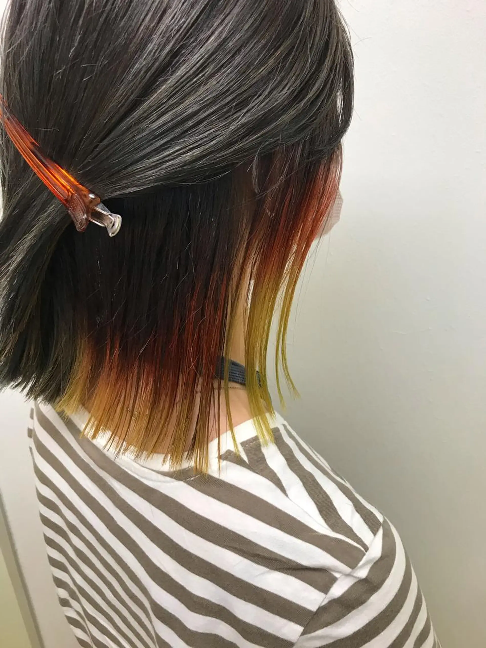 ミディアム 藤中 隆悟のヘアスタイル