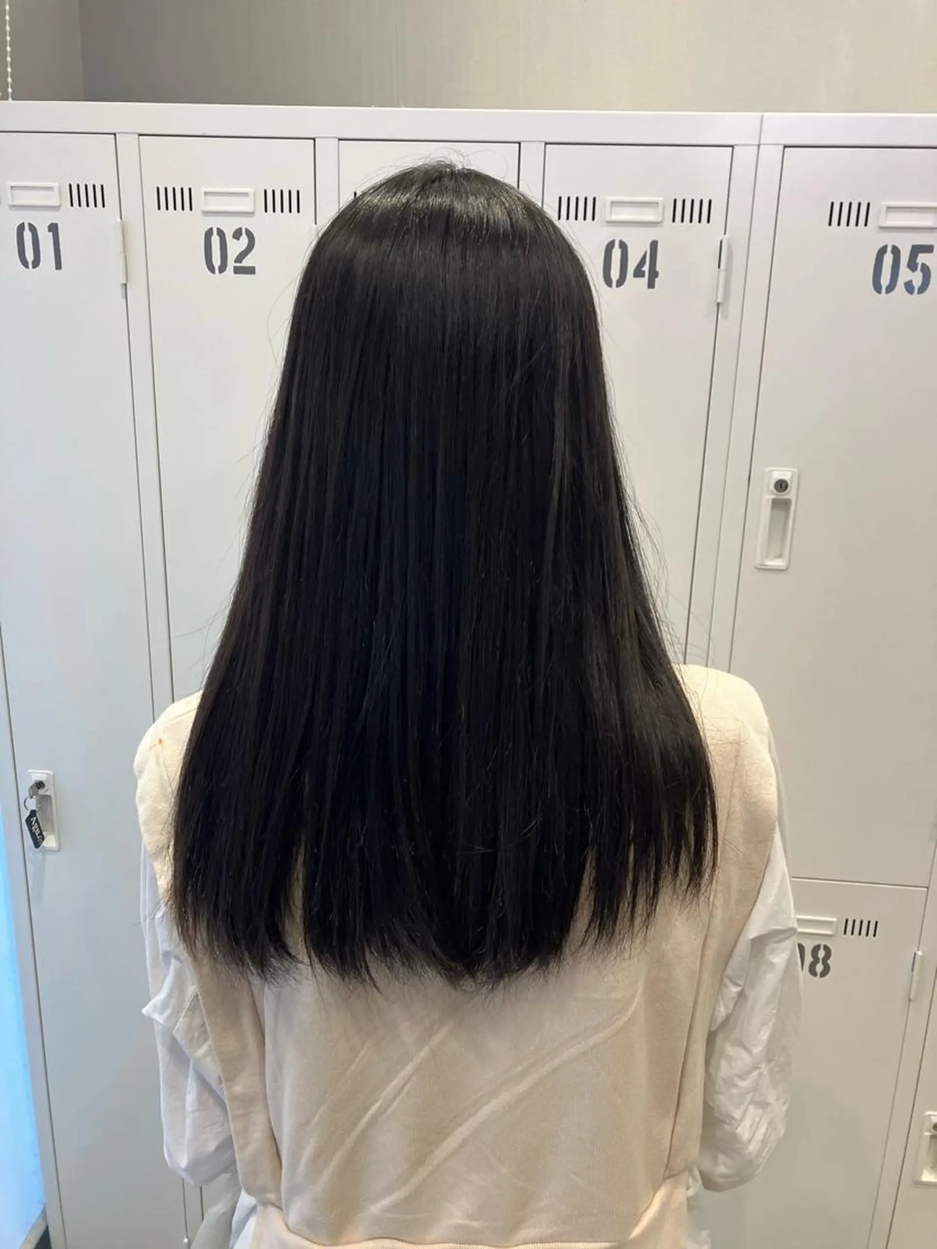 ロング 縮毛矯正 S Sのヘアスタイル