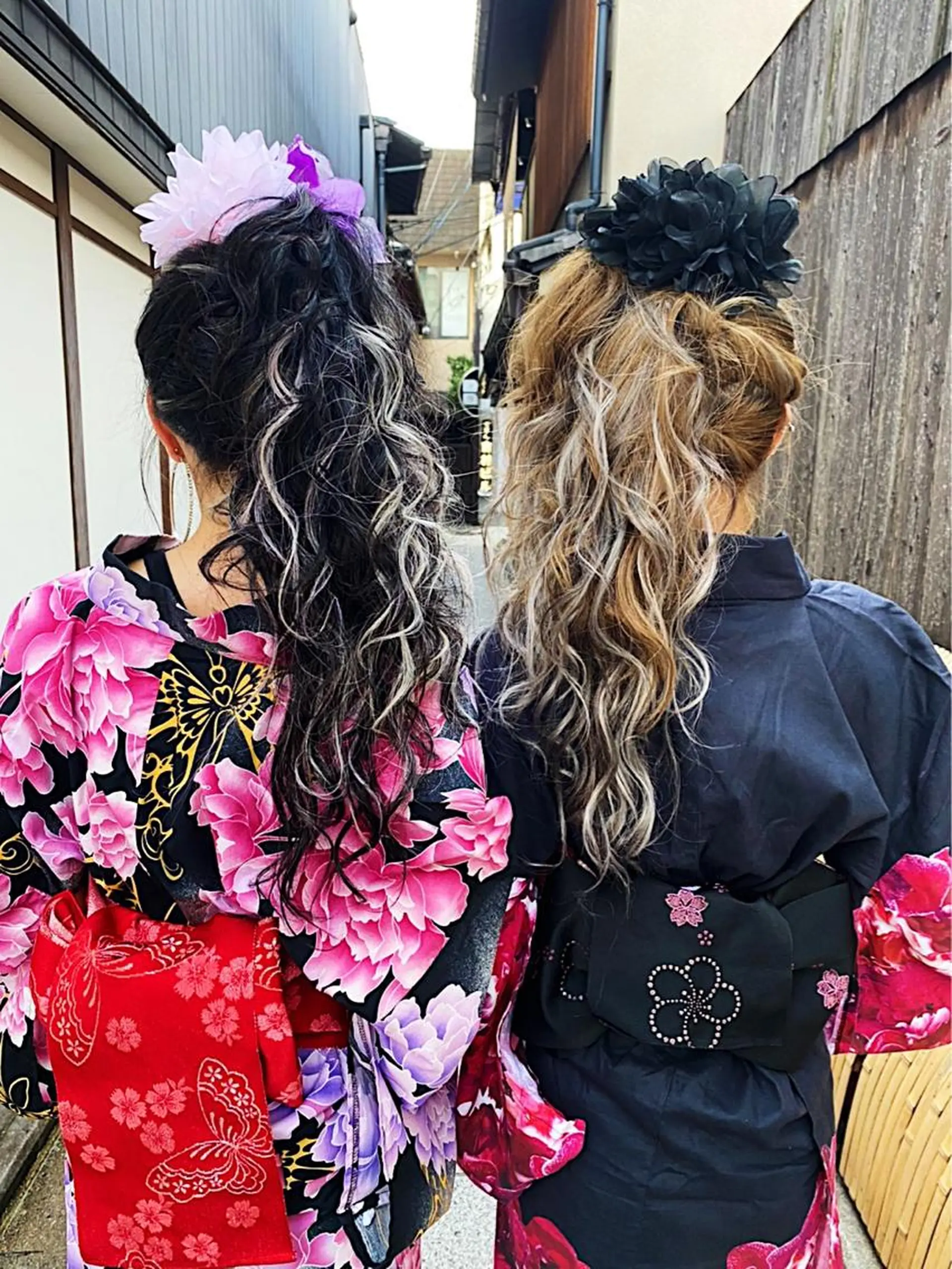 ロング 卒業式のヘアスタイル 京都最安価エクステ muuka🦋のヘアスタイル