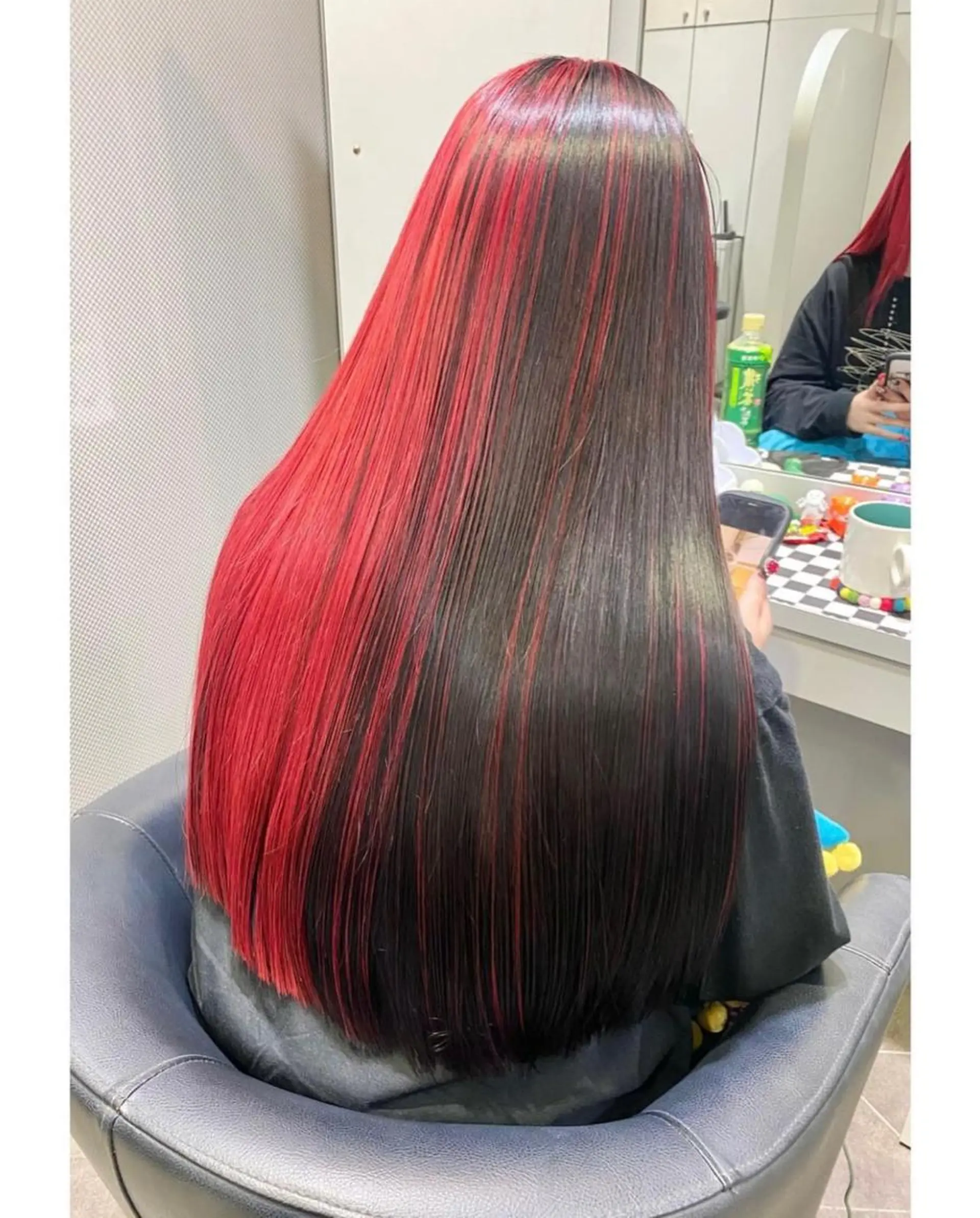 ロング カラー ヘアカラー TSUNO🦖 派手髪/オタク美容師のヘアスタイル