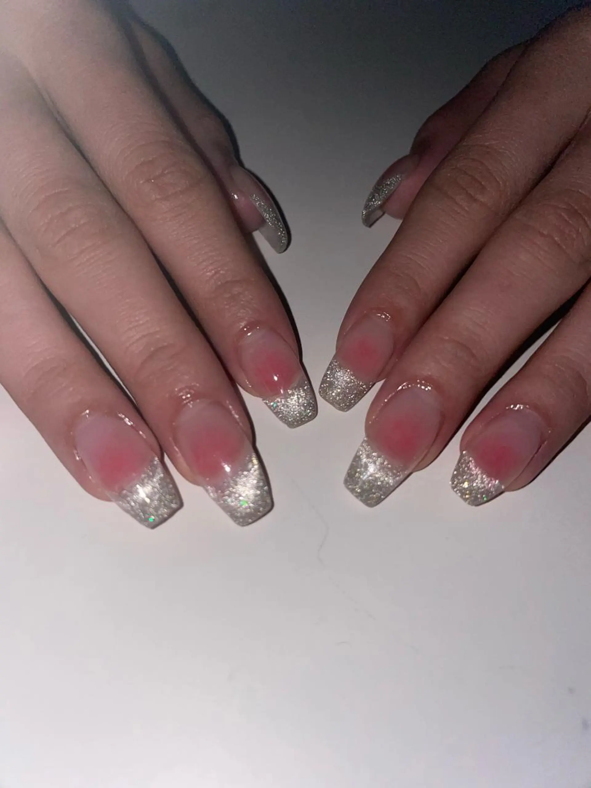 ネイル 長さ出し フラッシュネイル 氷ネイル・うるうるネイル マグネットネイル 持ち込み Ri-e's nailのネイルデザイン