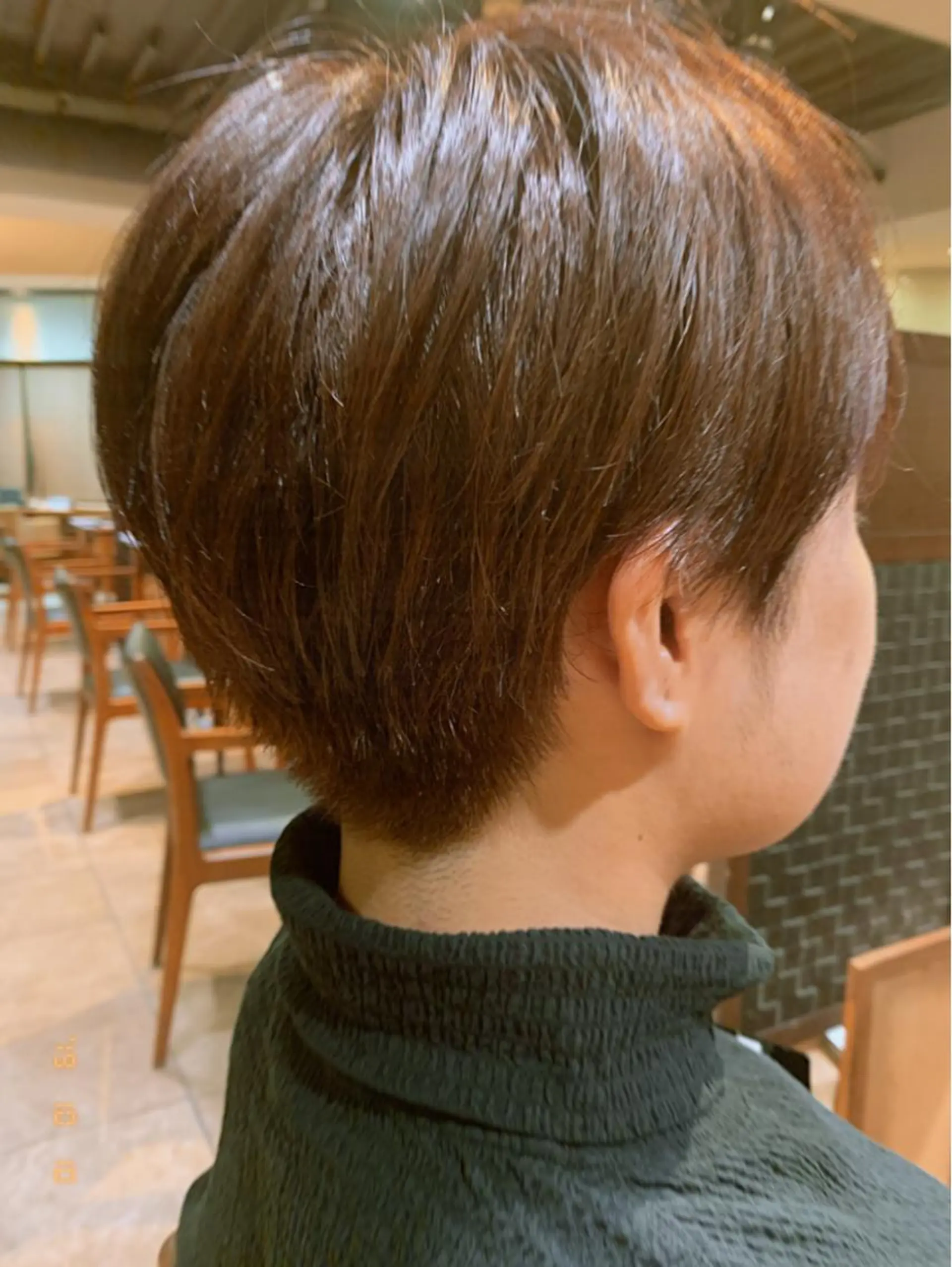 ショート 刈り上げ ムトウ リンカのヘアスタイル