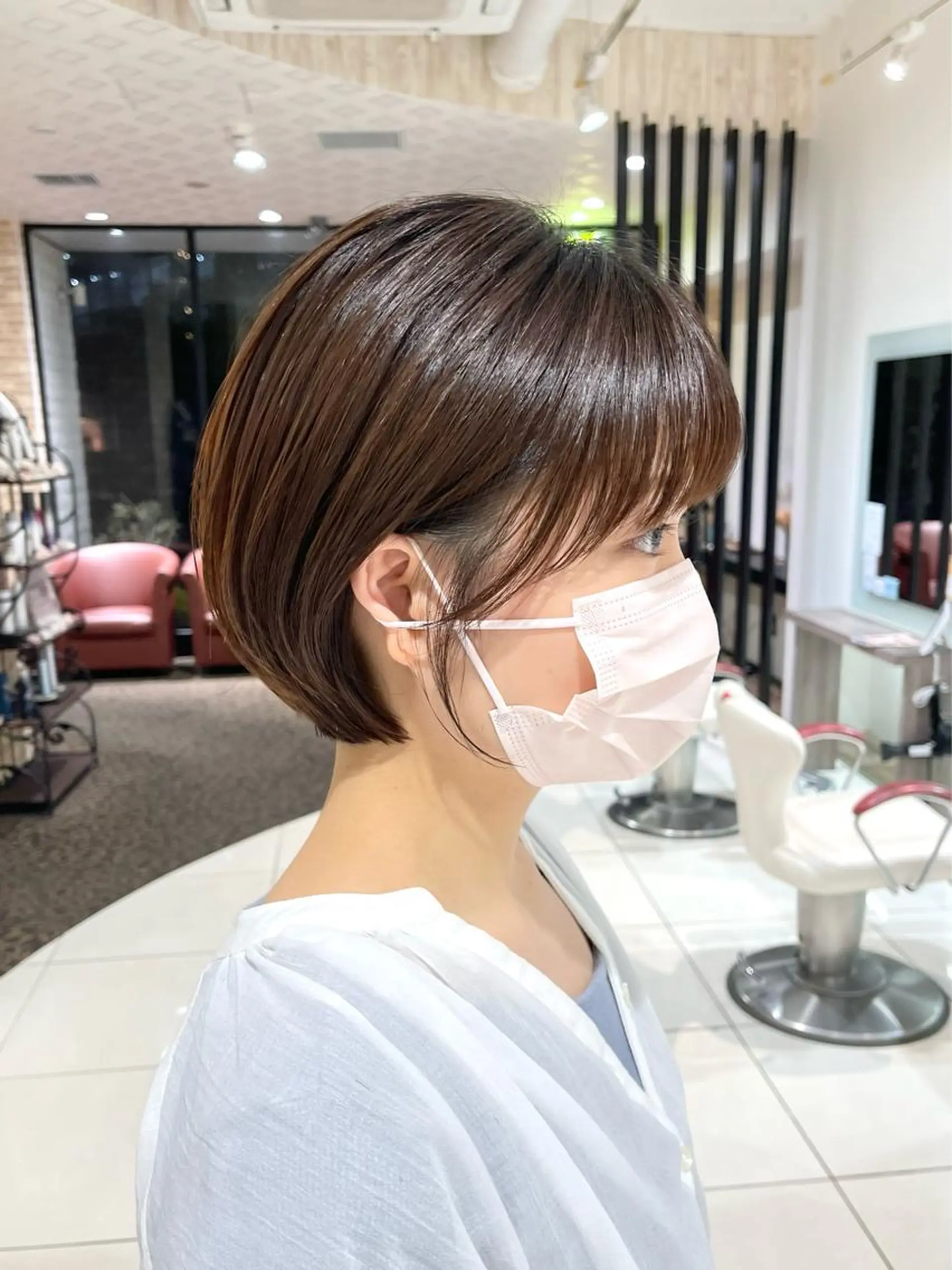 ショート ショートボブ ハンサムショート 丸みショート ボブ ショートヘア 荻窪/ショートヘア✨ ショートボブ長松大哉のヘアスタイル