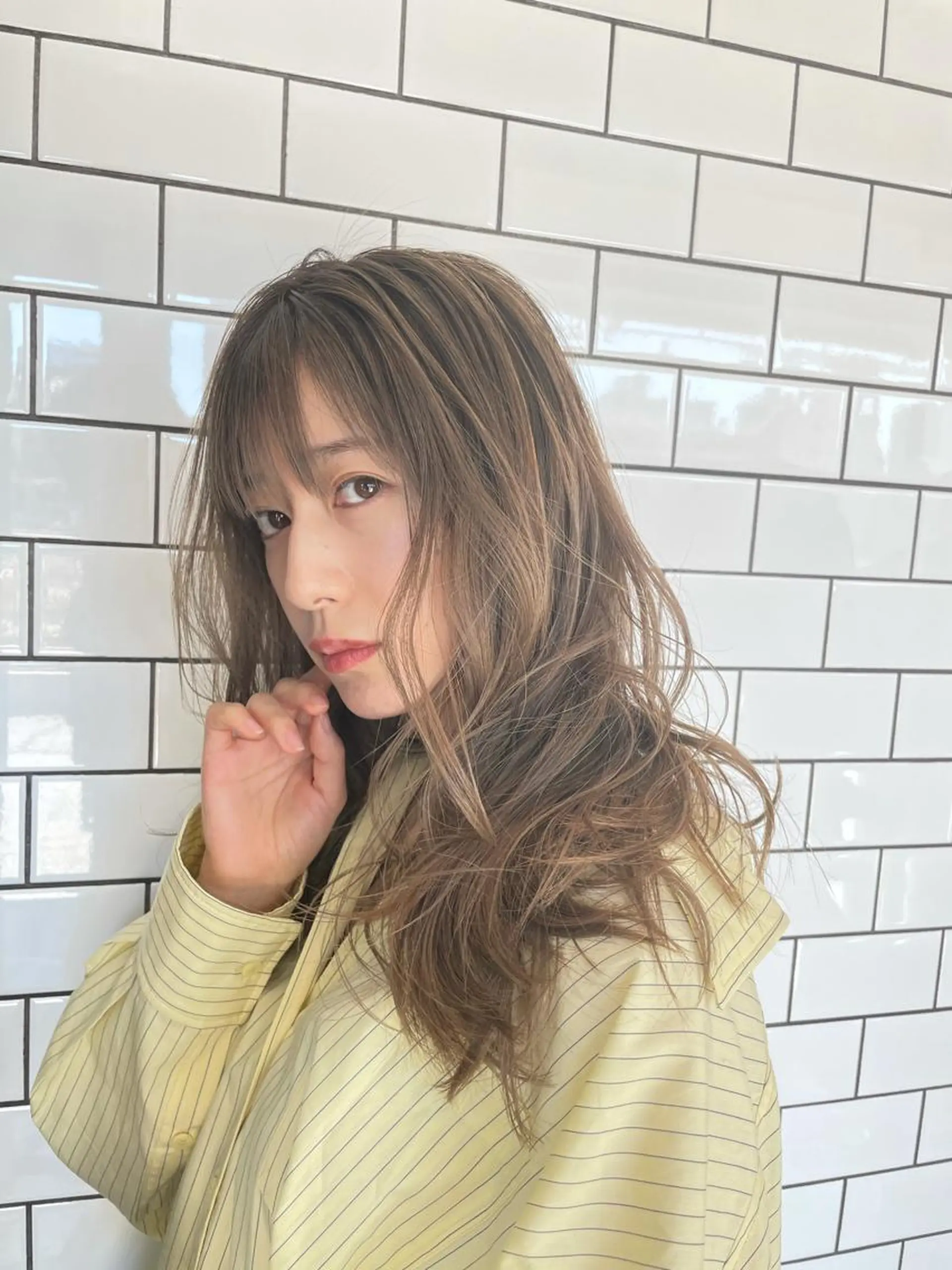 ミディアム レイヤーカット Ishii Tsuyoshiのヘアスタイル