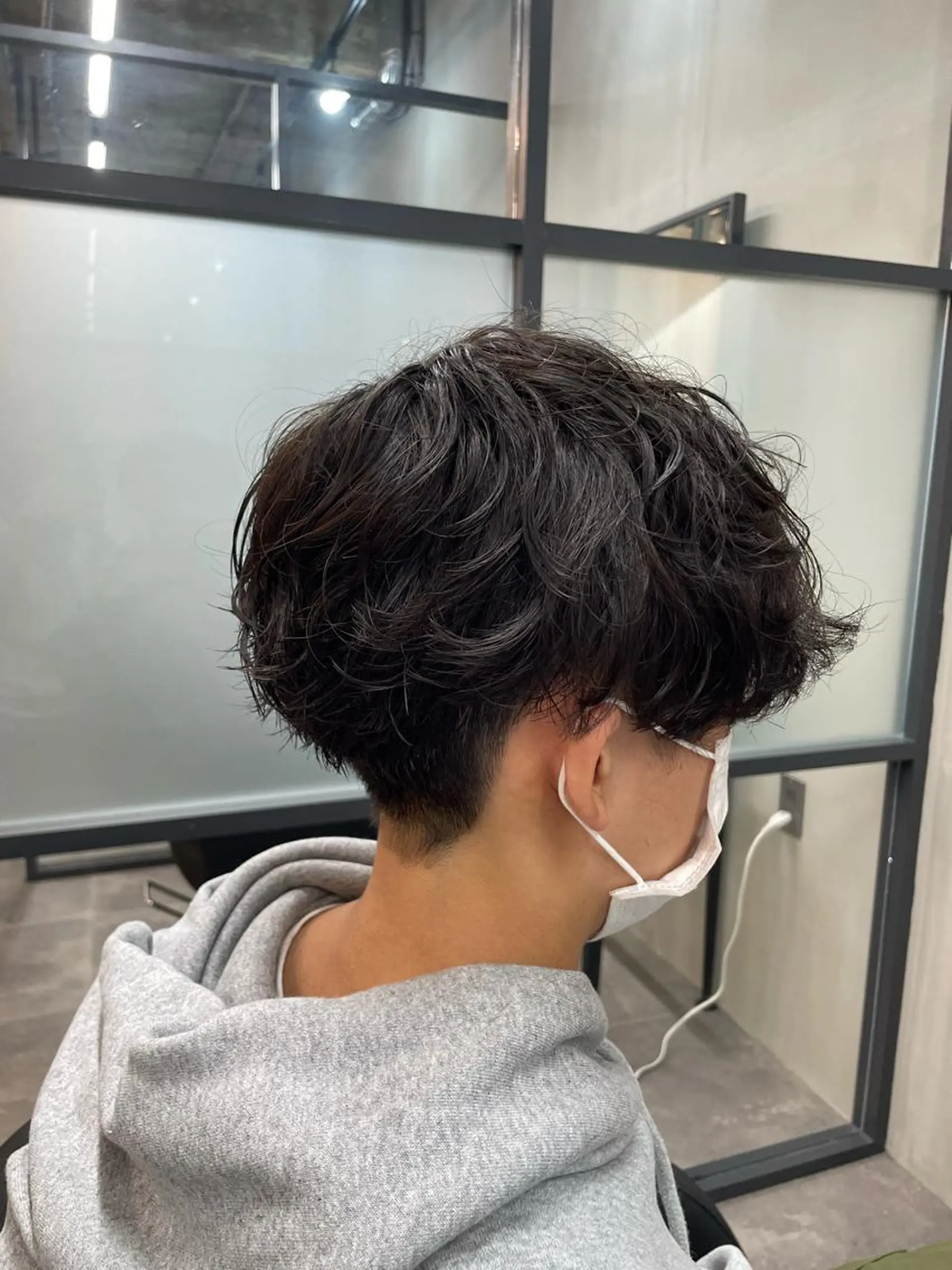 パーマ メンズ メンズパーマ スパイラルパーマ カット パーマ ALLEN hair /まなのヘアスタイル