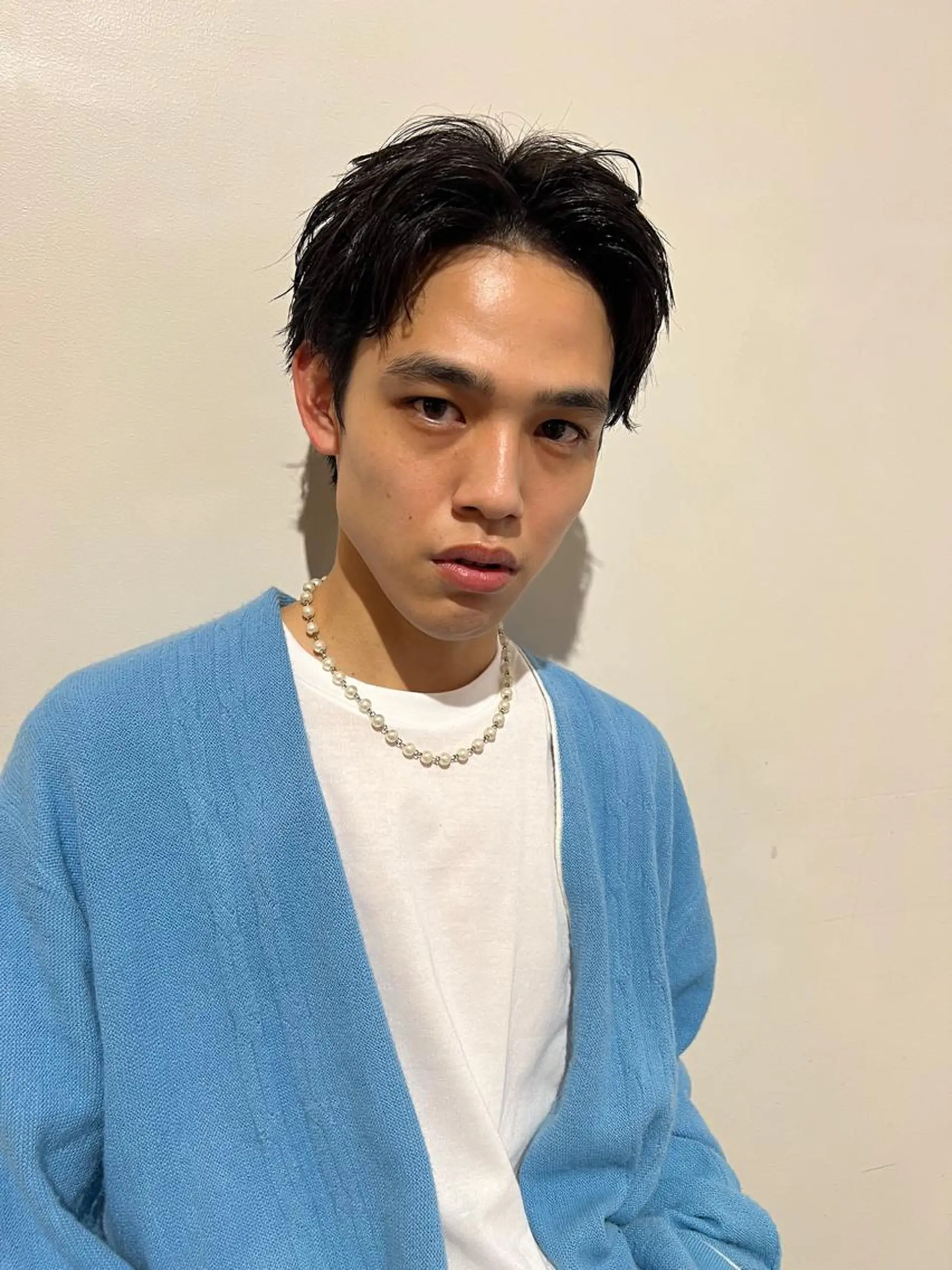 ショート パーマ メンズ メンズパーマ トリートメント おしゃれパーマ メンズ特化/みーまんのヘアスタイル