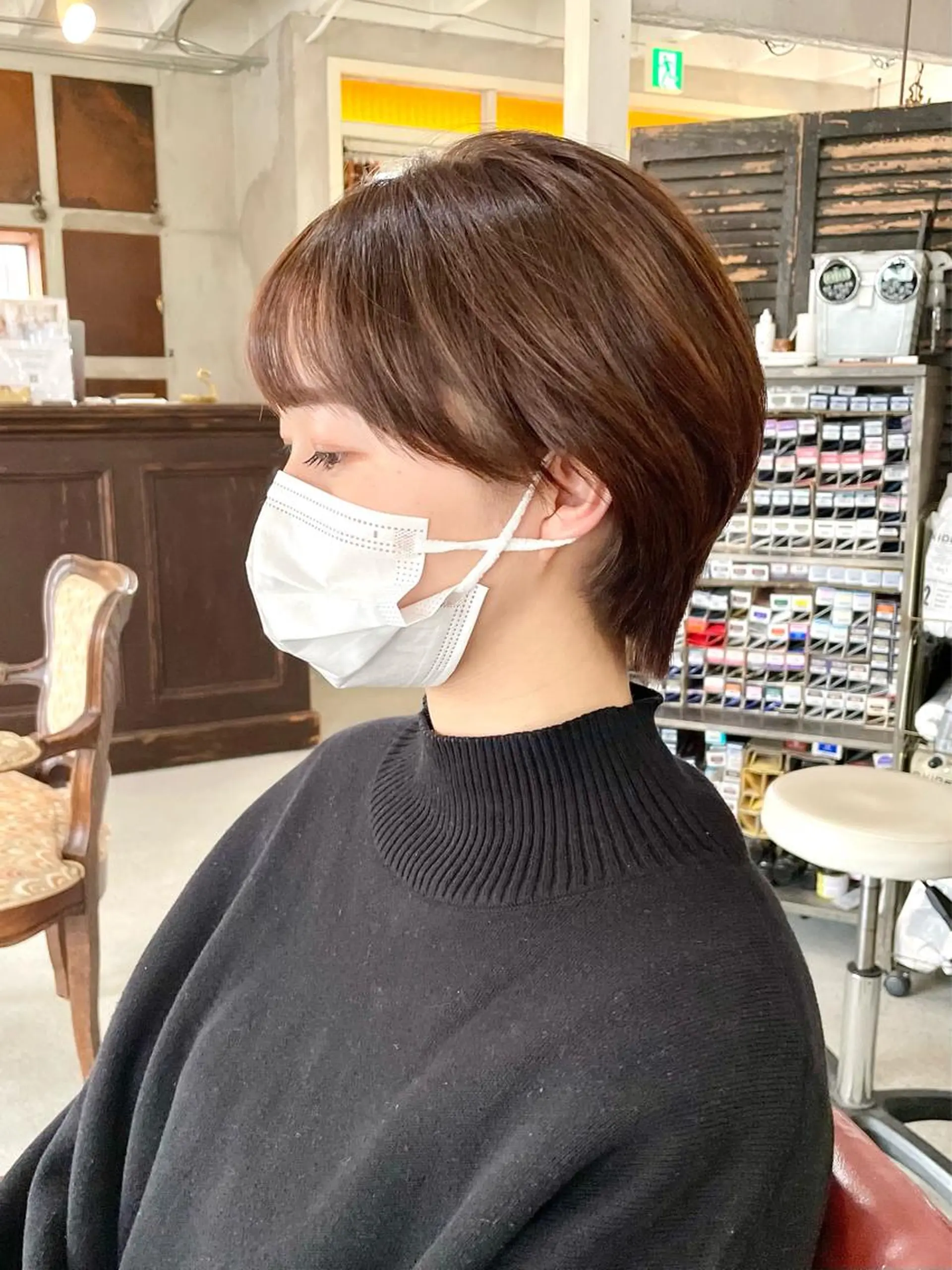 ショート 岡田 恭明のヘアスタイル