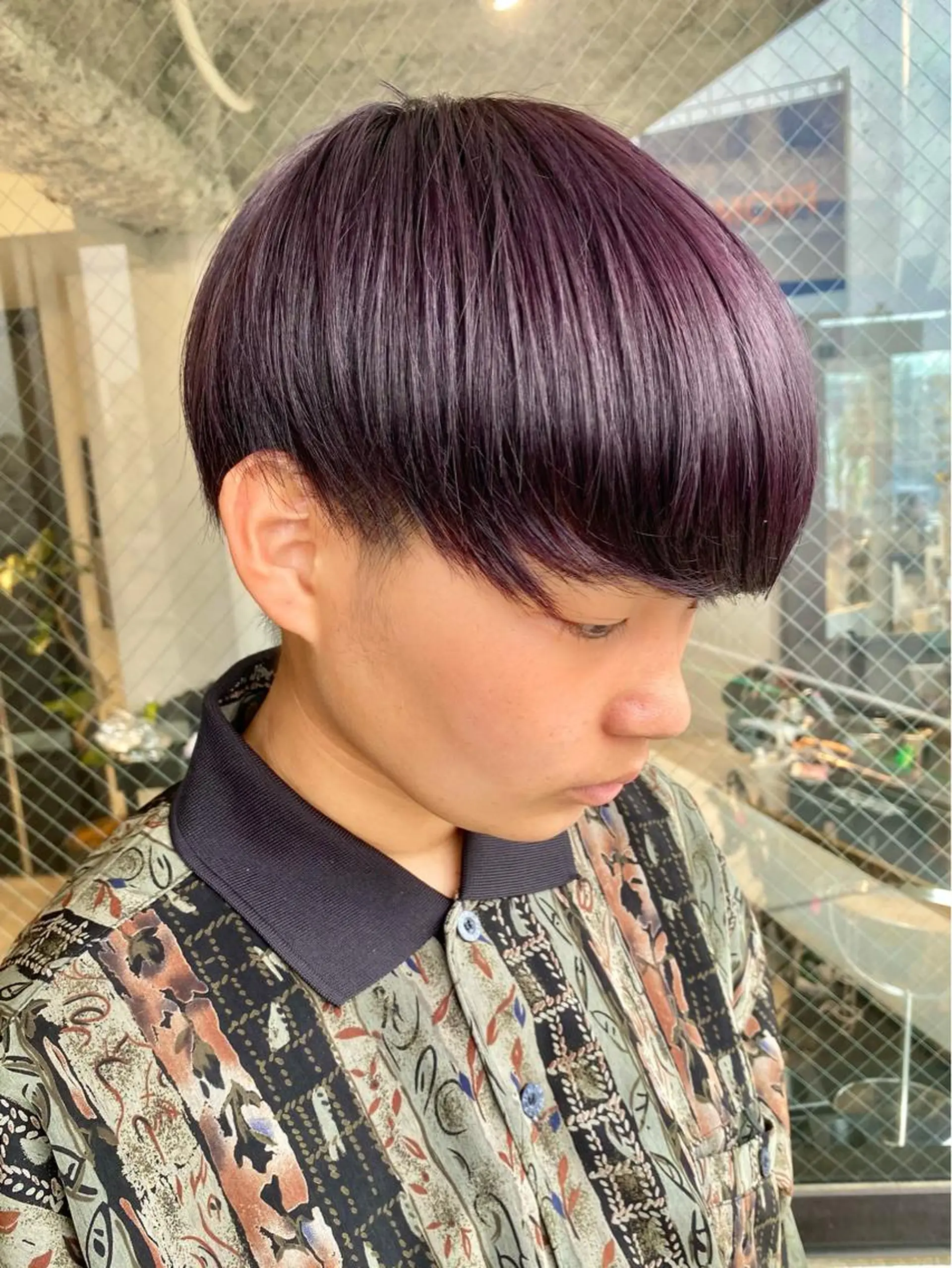 ショート ハッシュカット /レイヤー/大阪中津のヘアスタイル