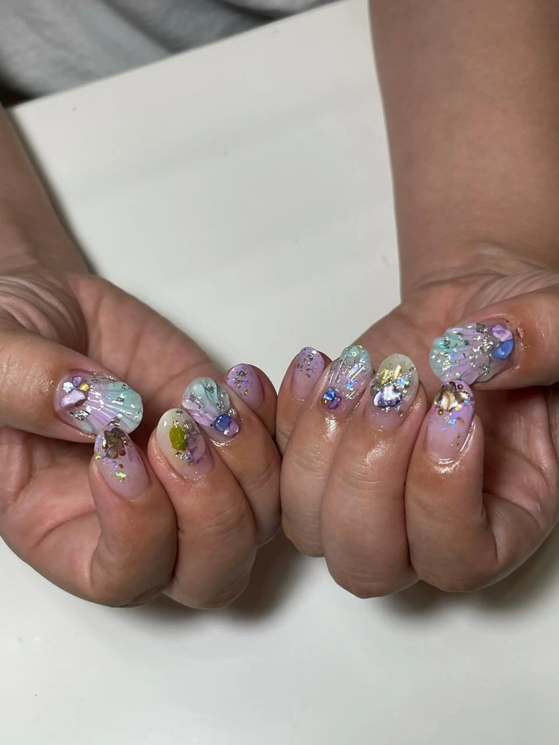 ネイル 夏ネイル ハンドネイル ネイルサロン Sweetのネイルデザイン