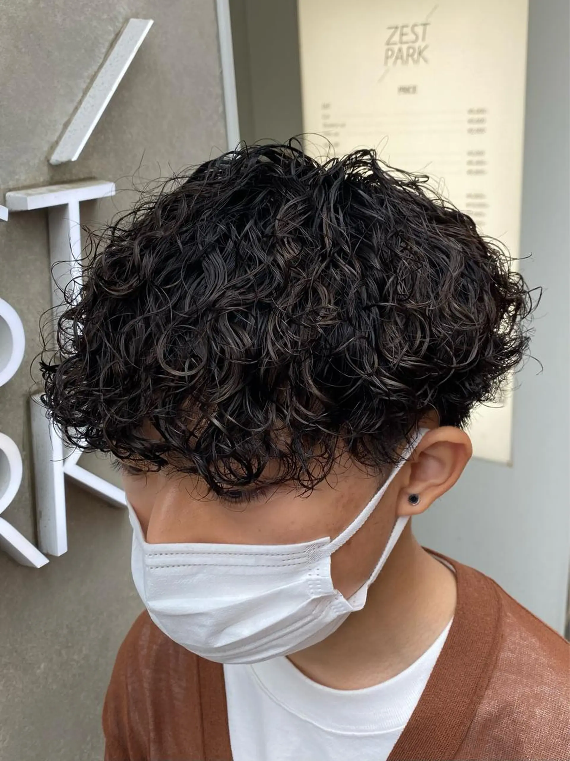 パーマ メンズ 新宿【メンズパーマ】 塩澤太一のヘアスタイル