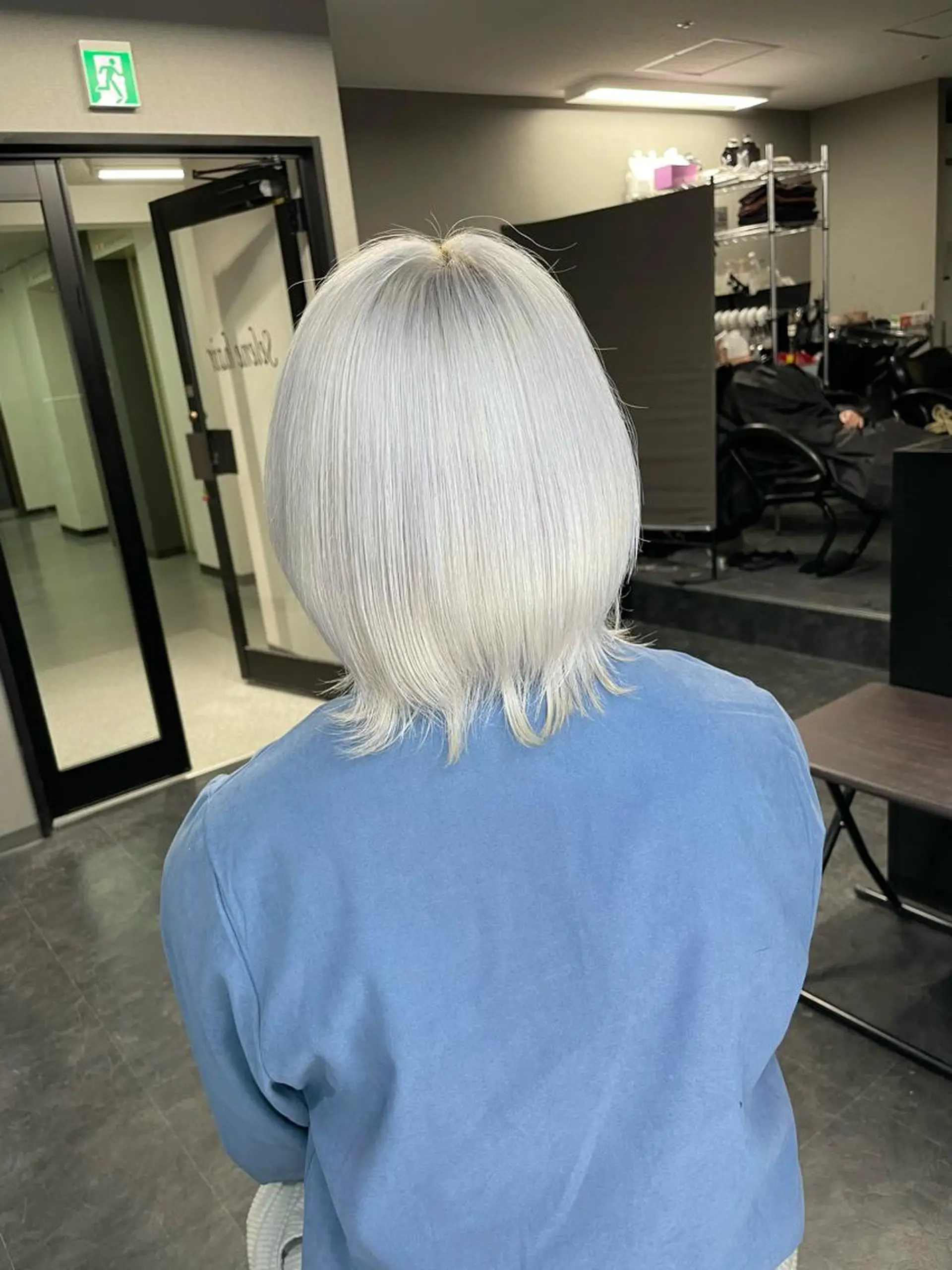 ショート 美髪矯正 蓮のヘアスタイル