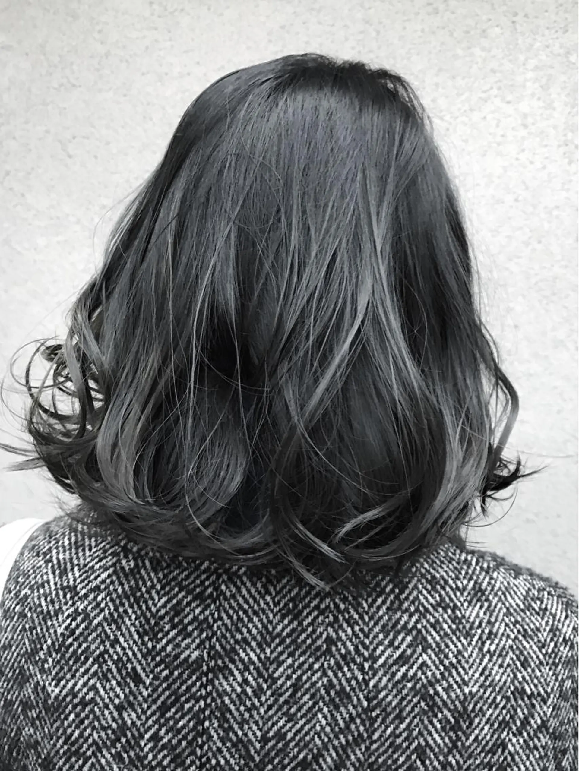 ミディアム カラー ブラウンカラー vato バトのヘアスタイル