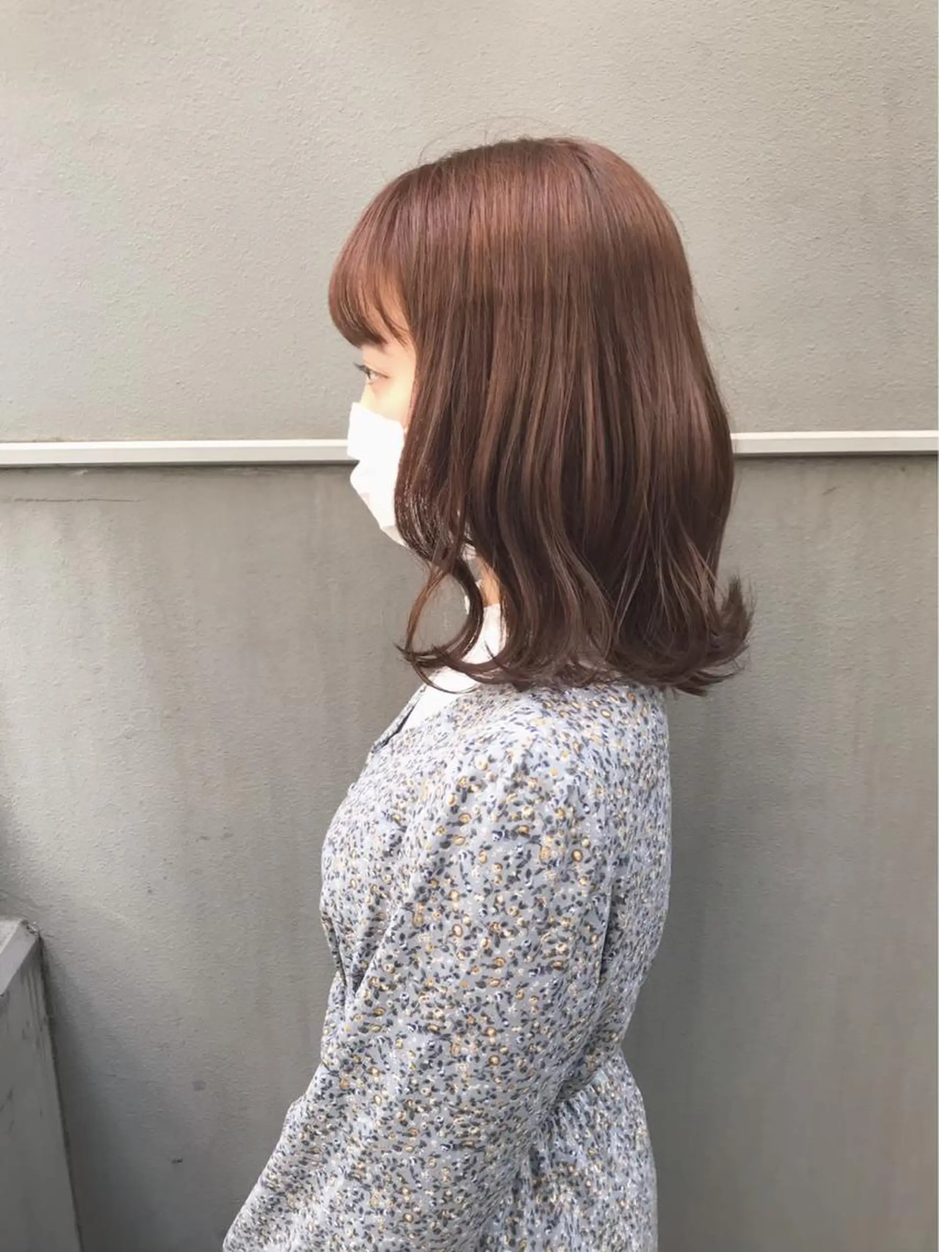 セミロング カラー 🪼ボブ/ミニボブ レイヤーボブ🪼のヘアスタイル