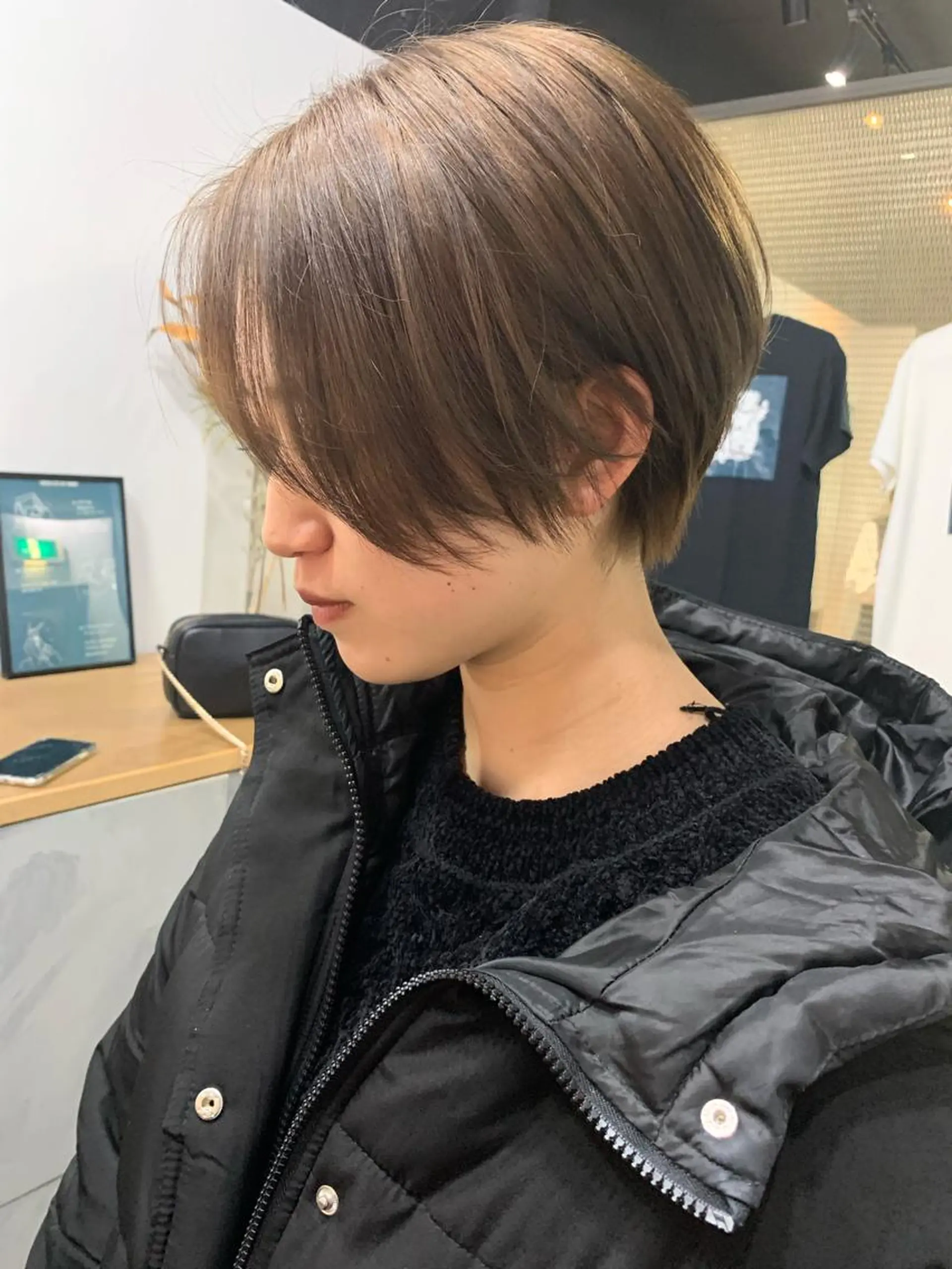 ショート カラー カット ヘアカラー トリートメント ヘアセット 🍃柔らかヘアー田中 瑞希🍃のヘアスタイル