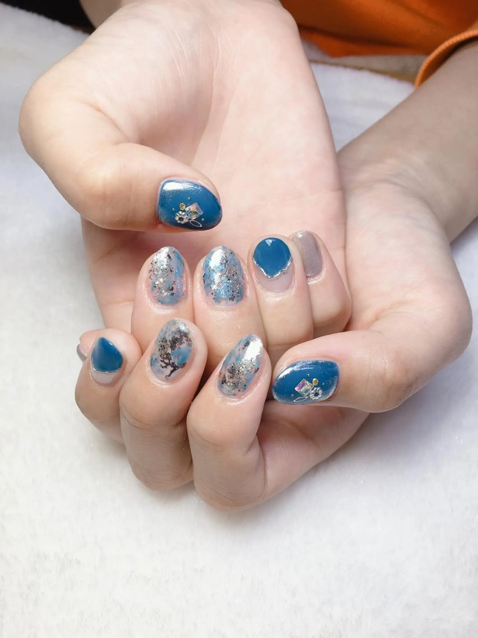 ネイル アートネイル ニュアンスネイル ハンドネイル kipinail 川﨑えりかのネイルデザイン