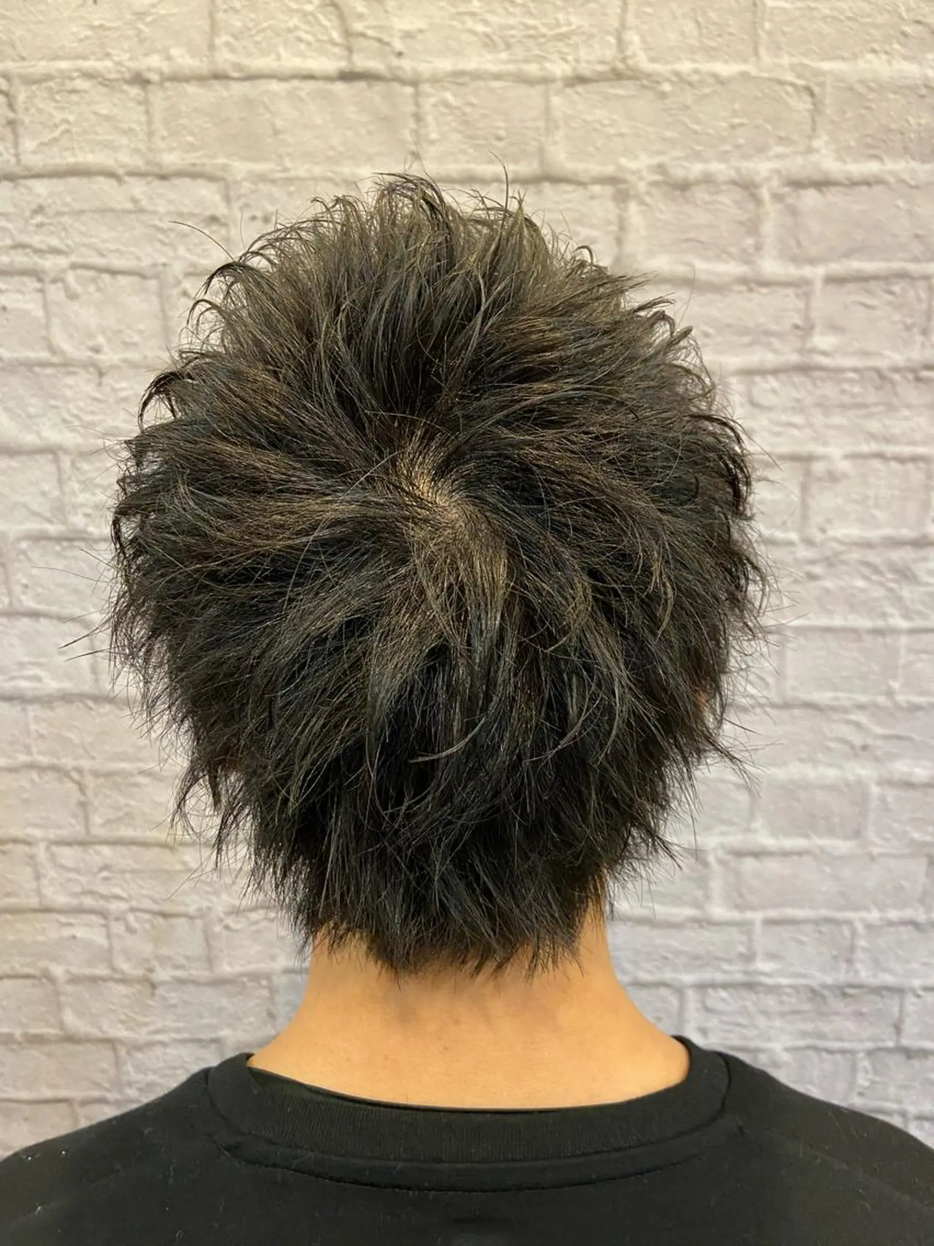 ショート カラー パーマ ヘアアレンジ メンズ 💈メンズ特化 副店長松浦一聖💈のヘアスタイル