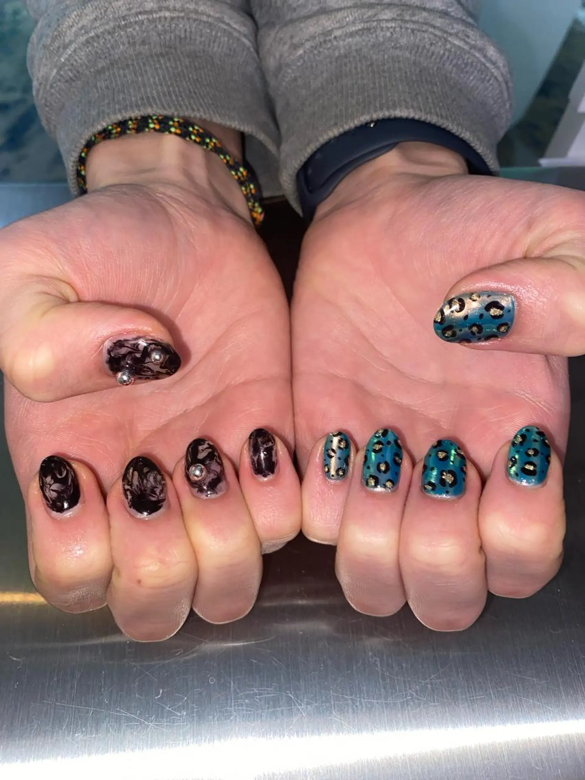 メンズ ネイル en　nail 池袋店所属・個性派🌺推しネイル 💅💞hota🐇のネイルデザイン