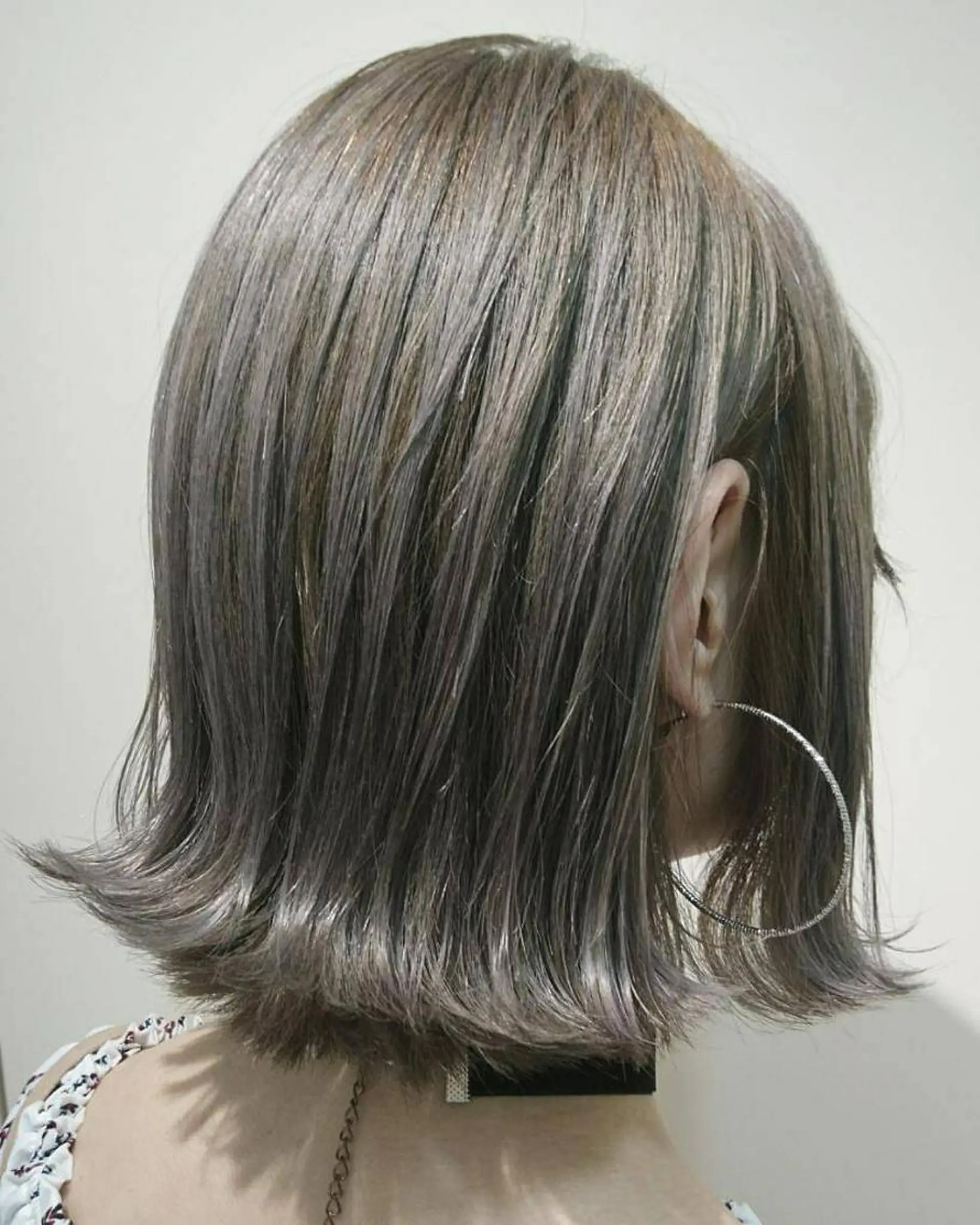 ミディアム カラー カット パーマ Ash 津田沼店のヘアスタイル