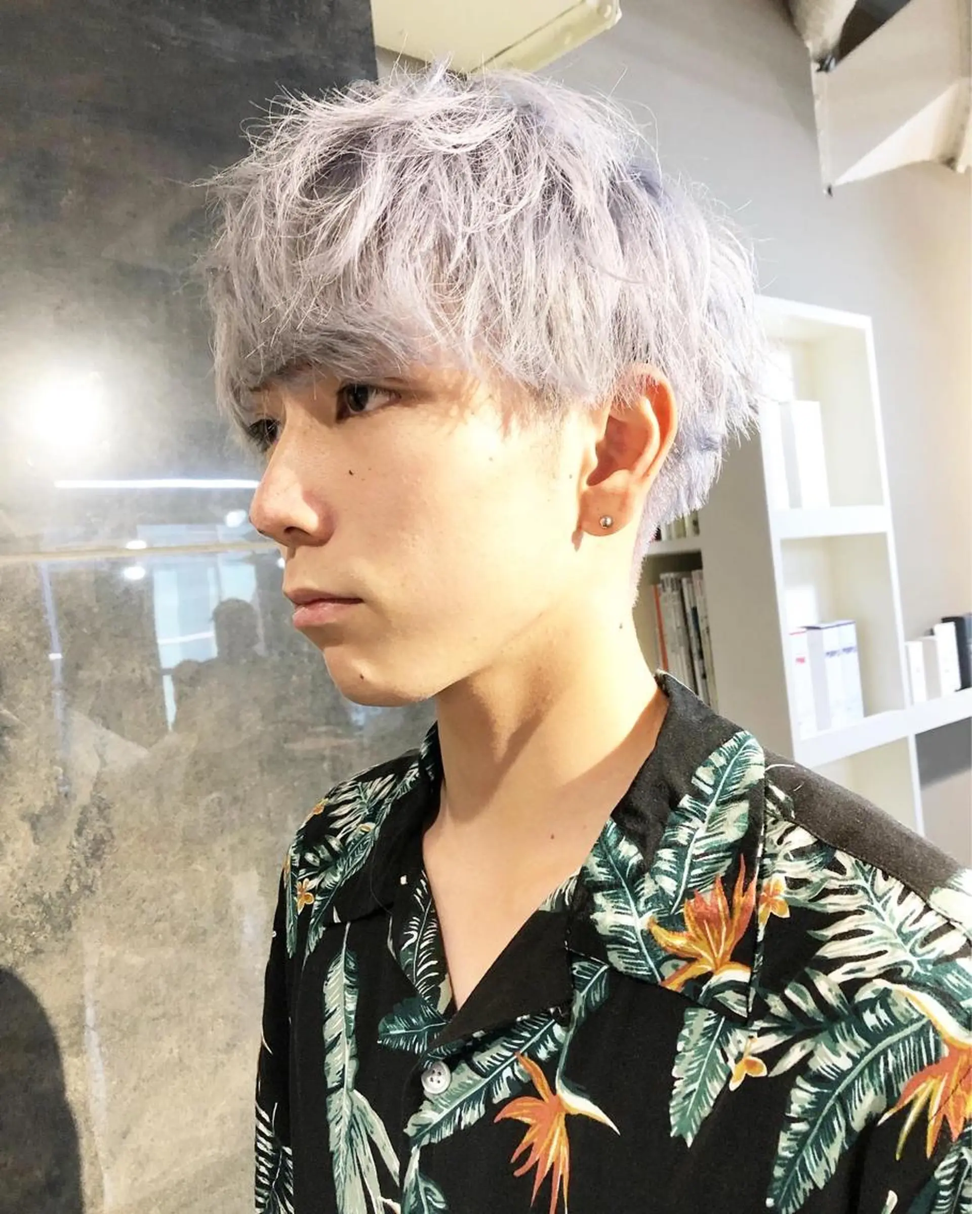 カラー ヘアアレンジ メンズ カット ヘアカラー トリートメント ヘアセット メンズ特化✂️栗原 侑也のヘアスタイル