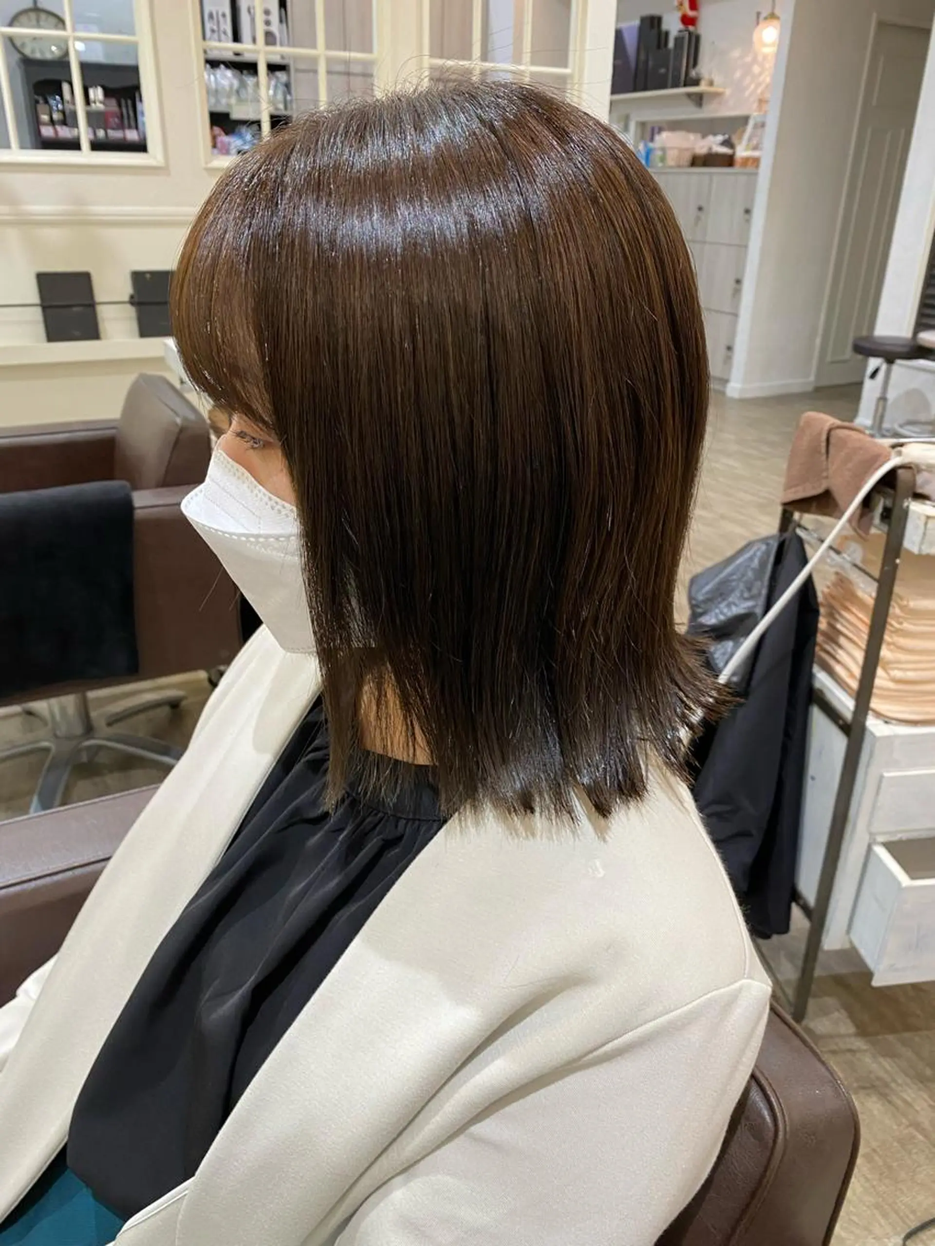 ミディアム 前橋 姫奈のヘアスタイル