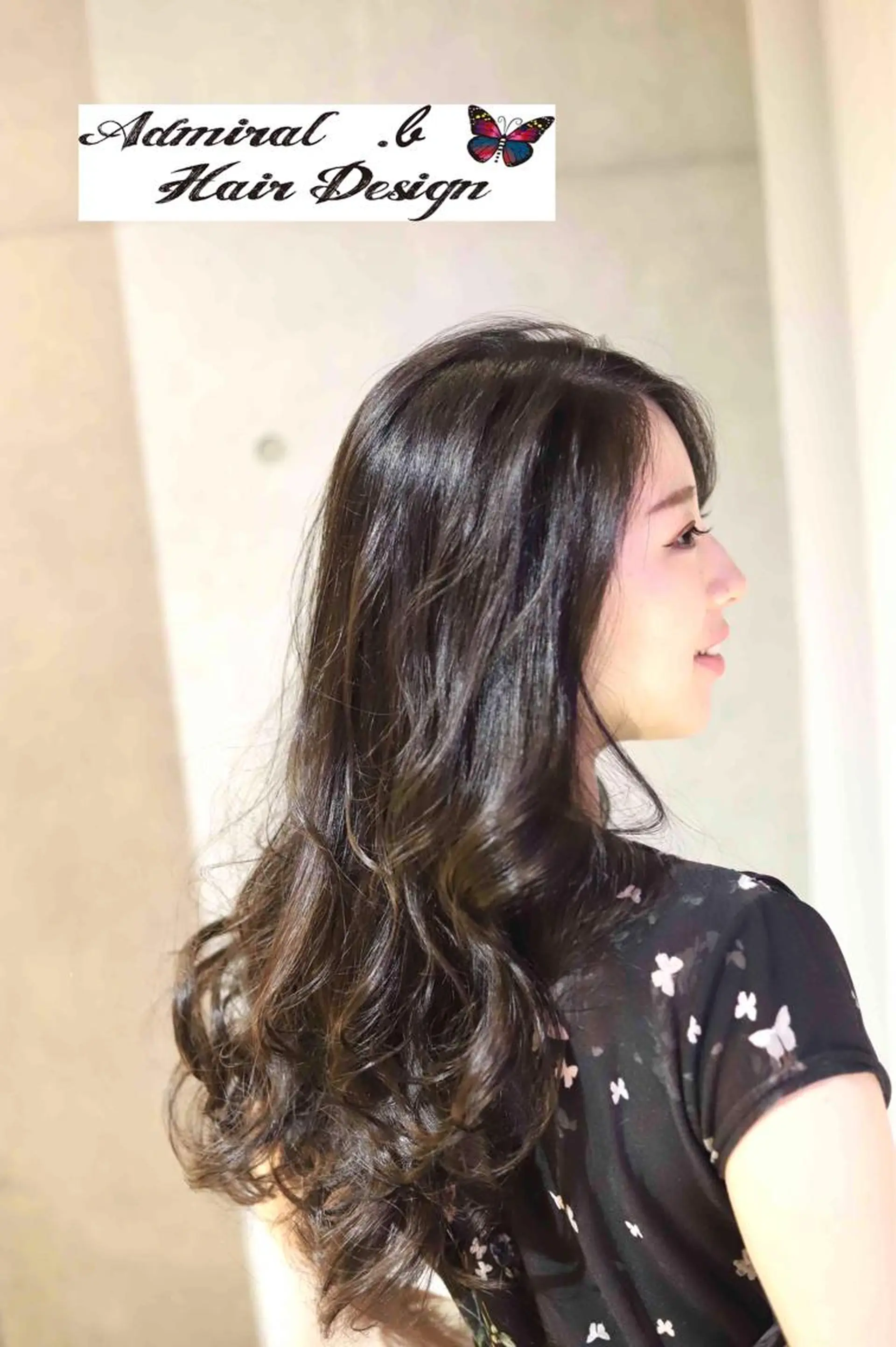 ロング カラー グレージュ ロング アドミラルYoshi oのヘアスタイル