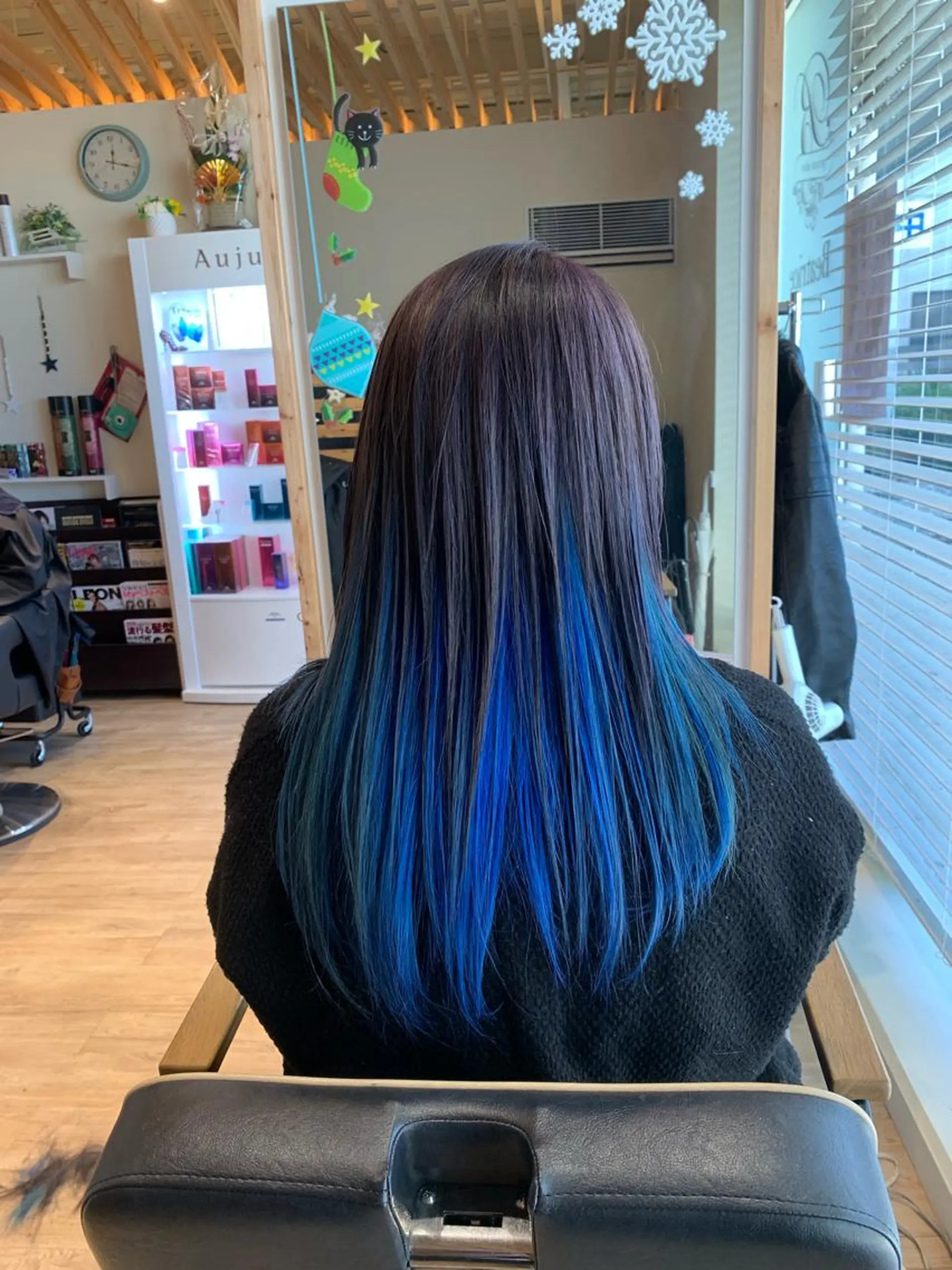 ロング カラー 関口 友行のヘアスタイル